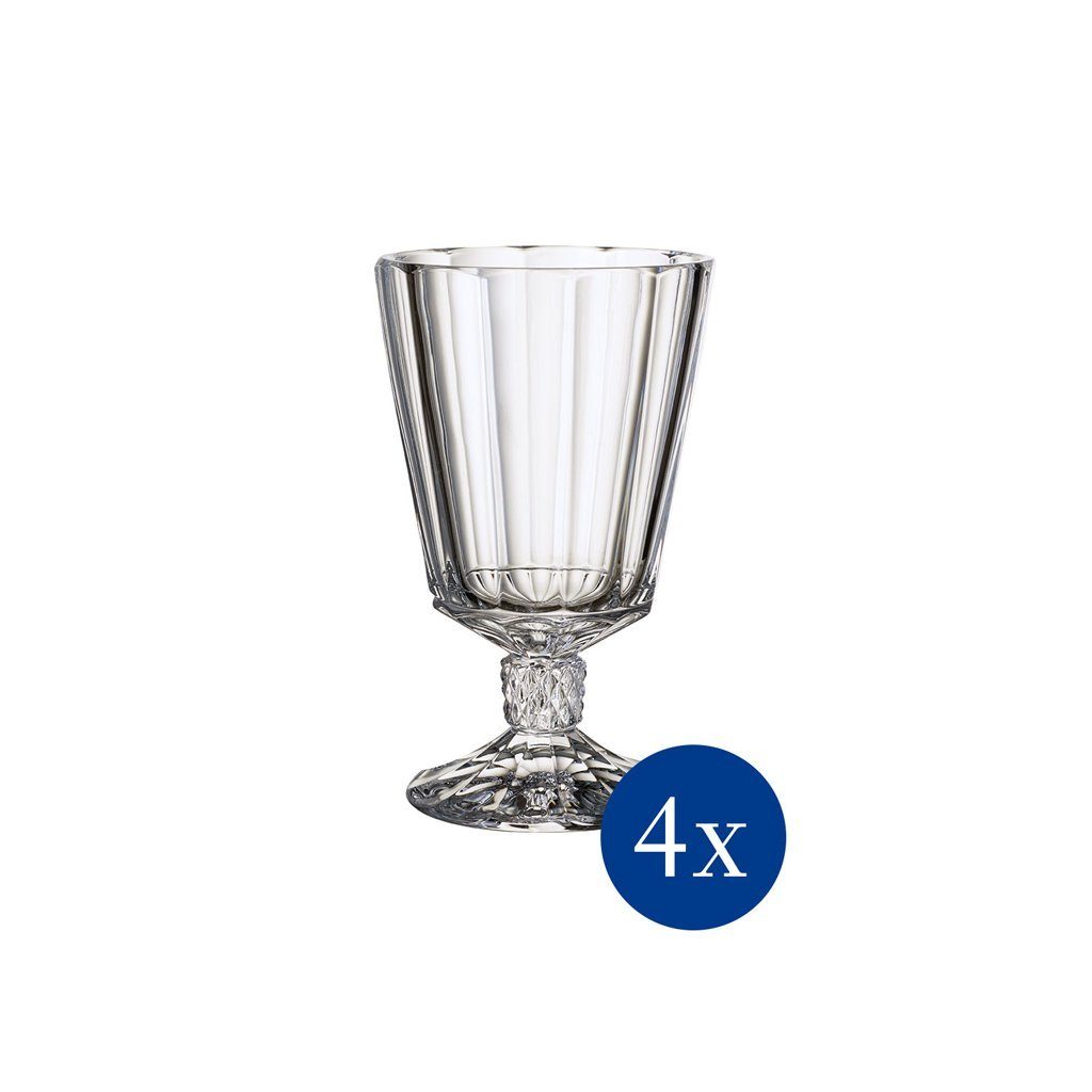 Villeroy & Boch Gläser-Set Opéra Wasserkelch 4er-Set, Glas