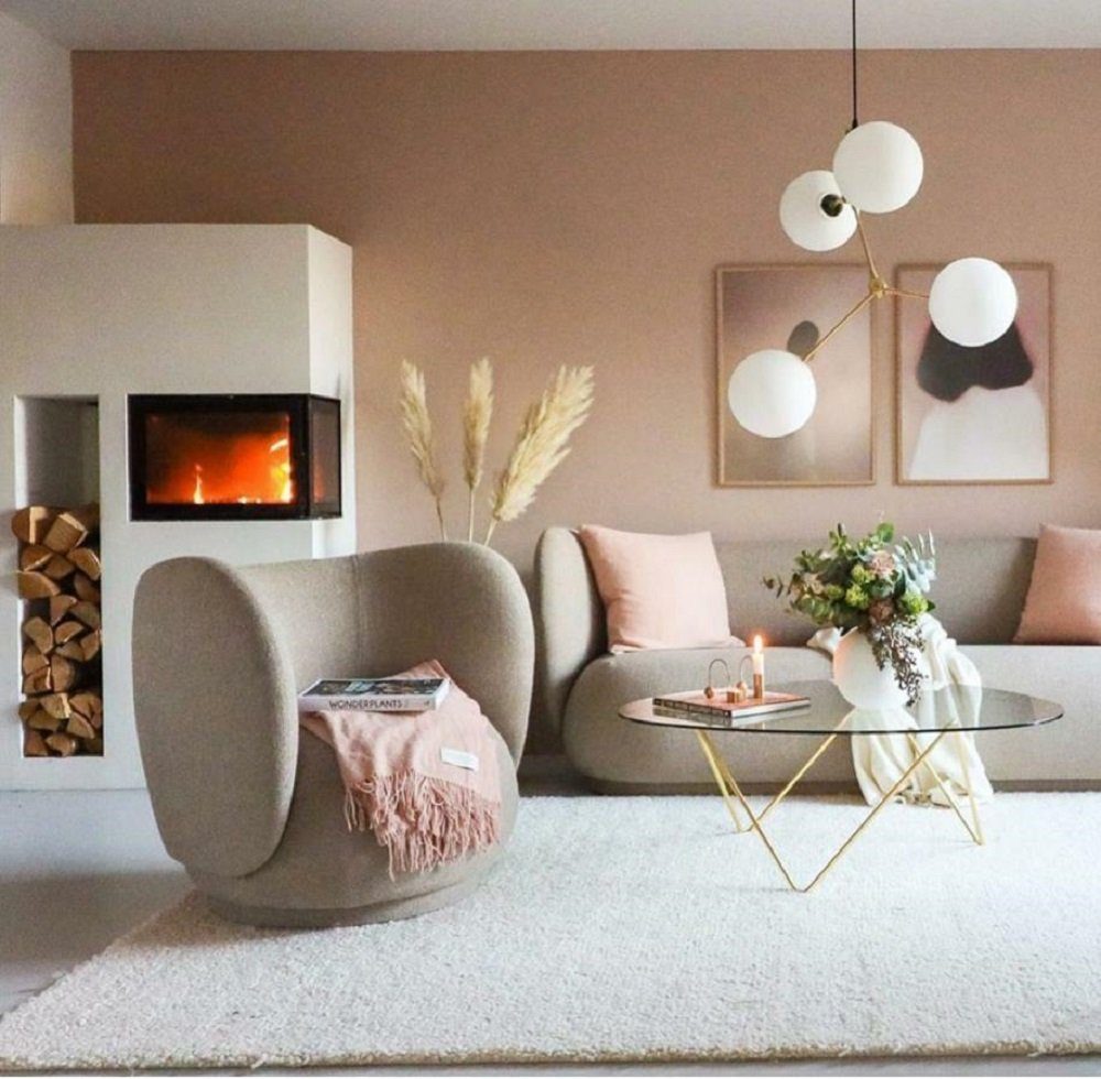 JVmoebel Sofa, Sofagarnitur 2+1 Sitzer Wohnlandschaft Velvet Design Sofa