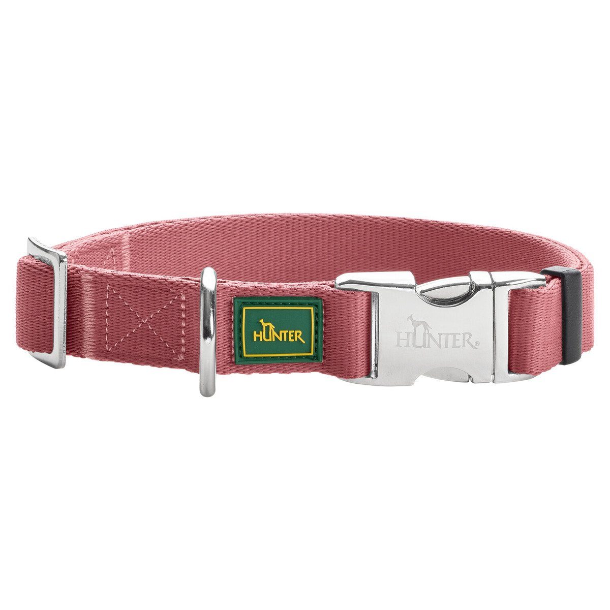 Hunter Tierbedarf Hunde-Halsband Halsband Inari Alu-Strong pastellrot