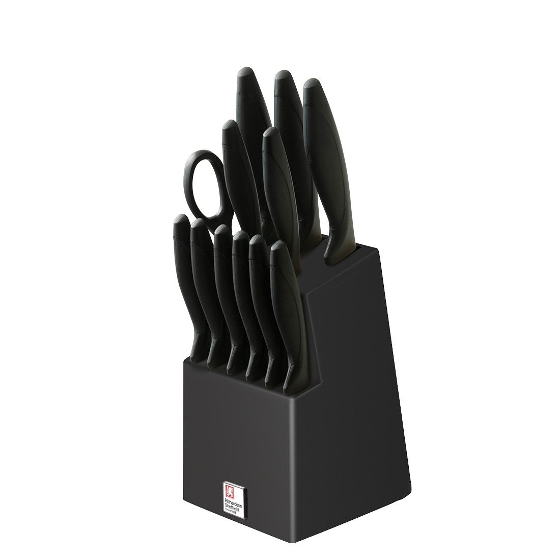Richardson Sheffield Messerblock URBAN (12tlg), Material: Klingenstahl (2Cr13), Kunststoff.