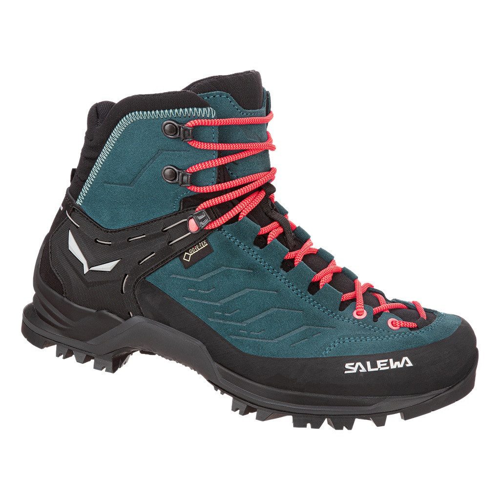 Salewa Mtn Trainer Mid GTX (Trekking, wasserdicht) atlanticblau Damen Wanderschuh