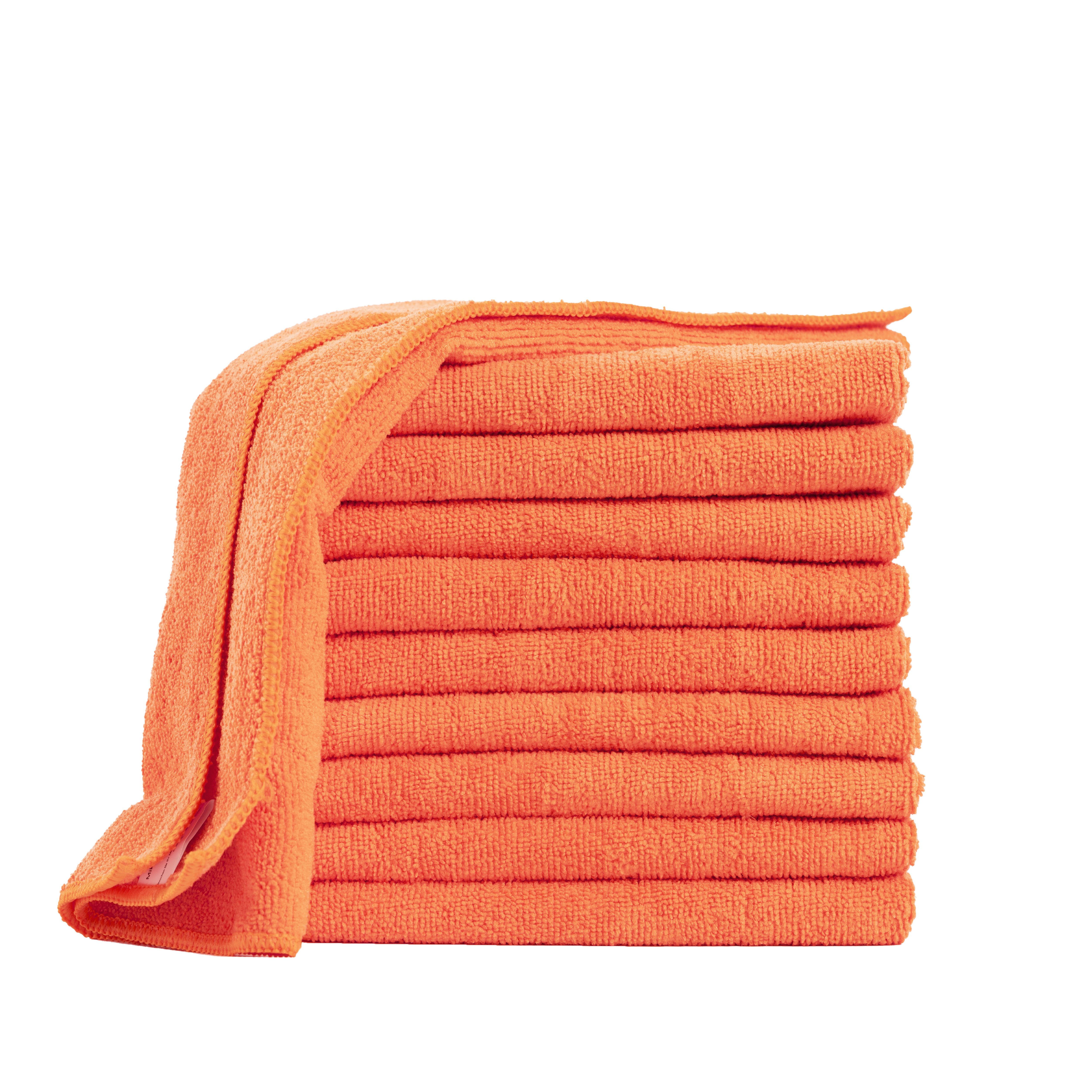 Devior 10er Set Mikrofasertücher 40x40 cm – Mikrofasertuch Mikrofasertuch (80% Polyester, 20% Polyamid, Spar-Set, 10-tlg., für makellose Sauberkeit, Rückstandsf – Bild 3 von 5