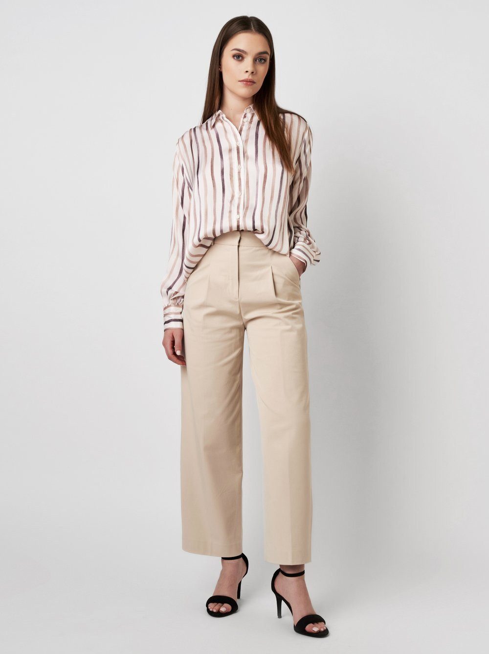 DESOTO Klassische Bluse Lena mit Volumenärmel günstig online kaufen