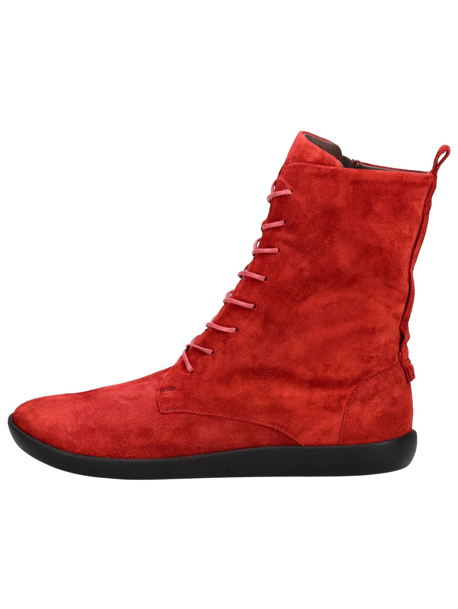 Think! Think! Stiefelette Veloursleder Schnürstiefelette