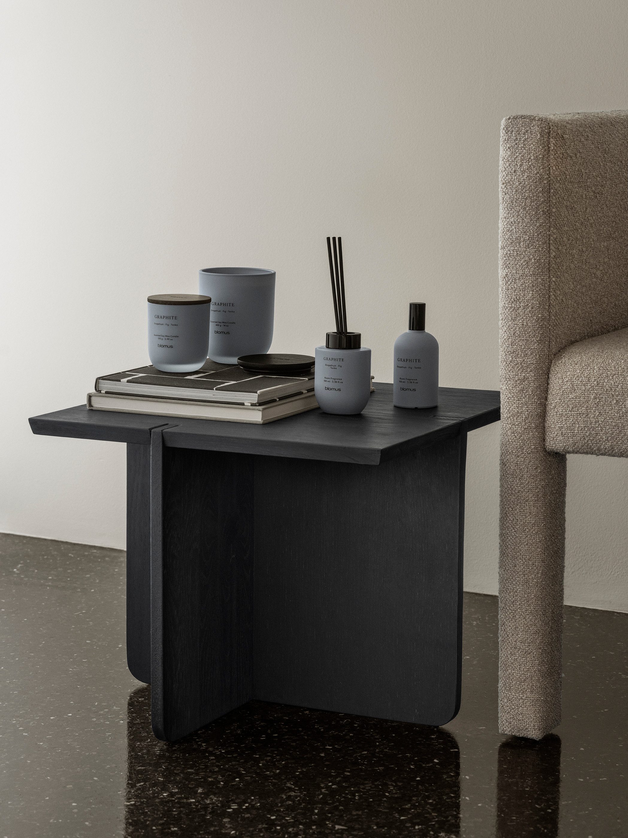 blomus Raumduft Raumdiffusor -TUOKSU- Raumparfum, Raumduft Stäbchen: Modernes Design (1-St., 1x Raumdiffusor), Frischer Duft, 100ml Diffusor, Entspannung für Zuhause