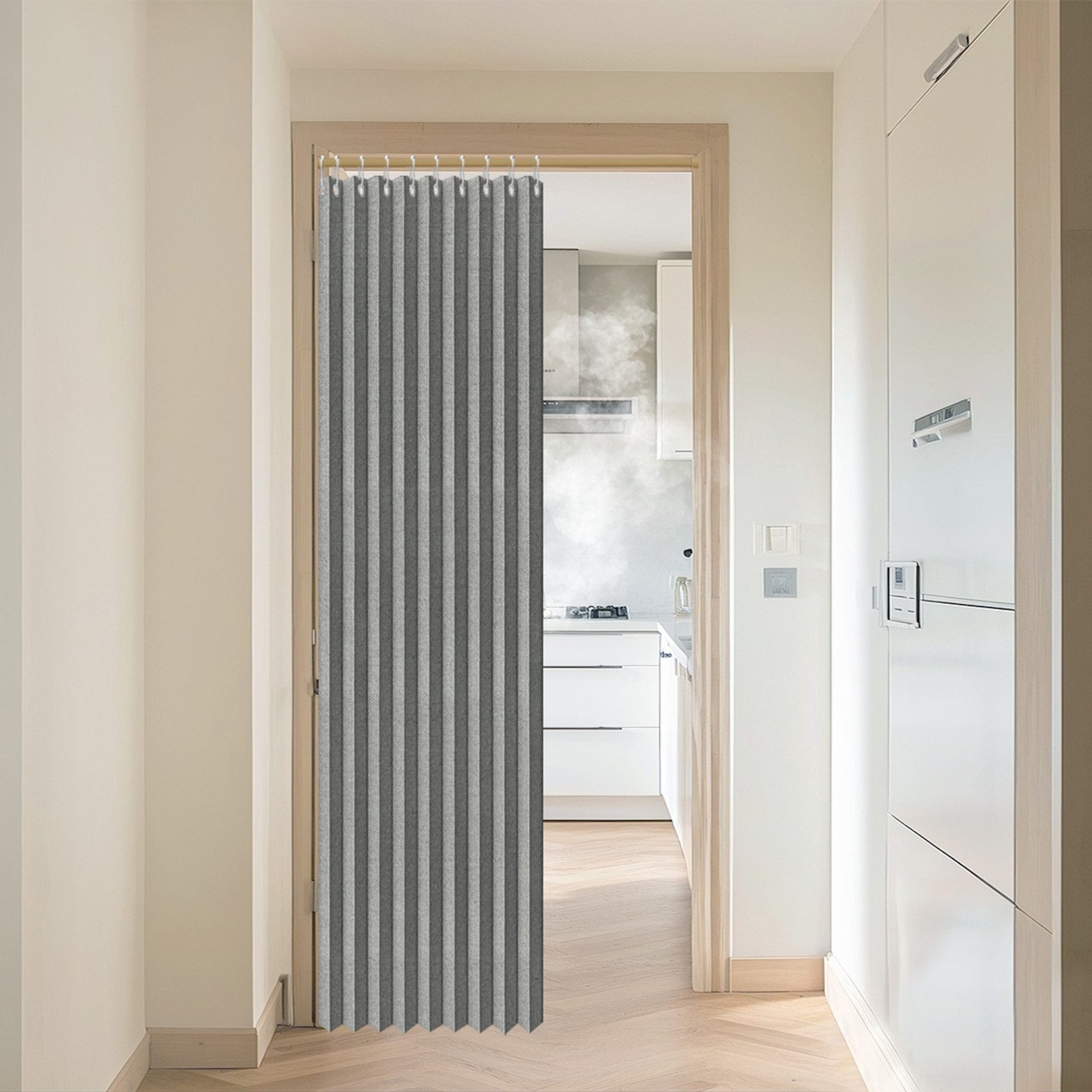 Jibenhome Vorhang Türvorhang Wasserdichter Vorhang für Schlafzimmer,Sichtsc günstig online kaufen