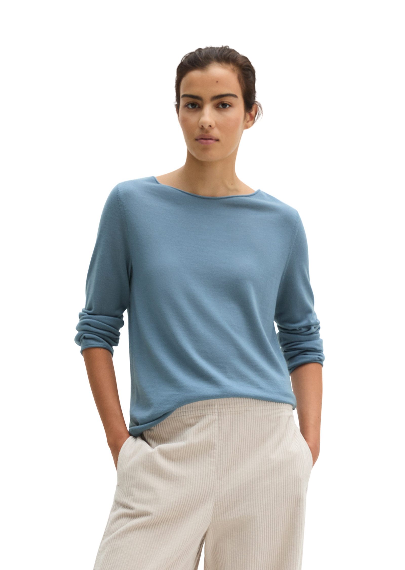 Marc O'Polo Strickpullover aus weicher Merinowolle