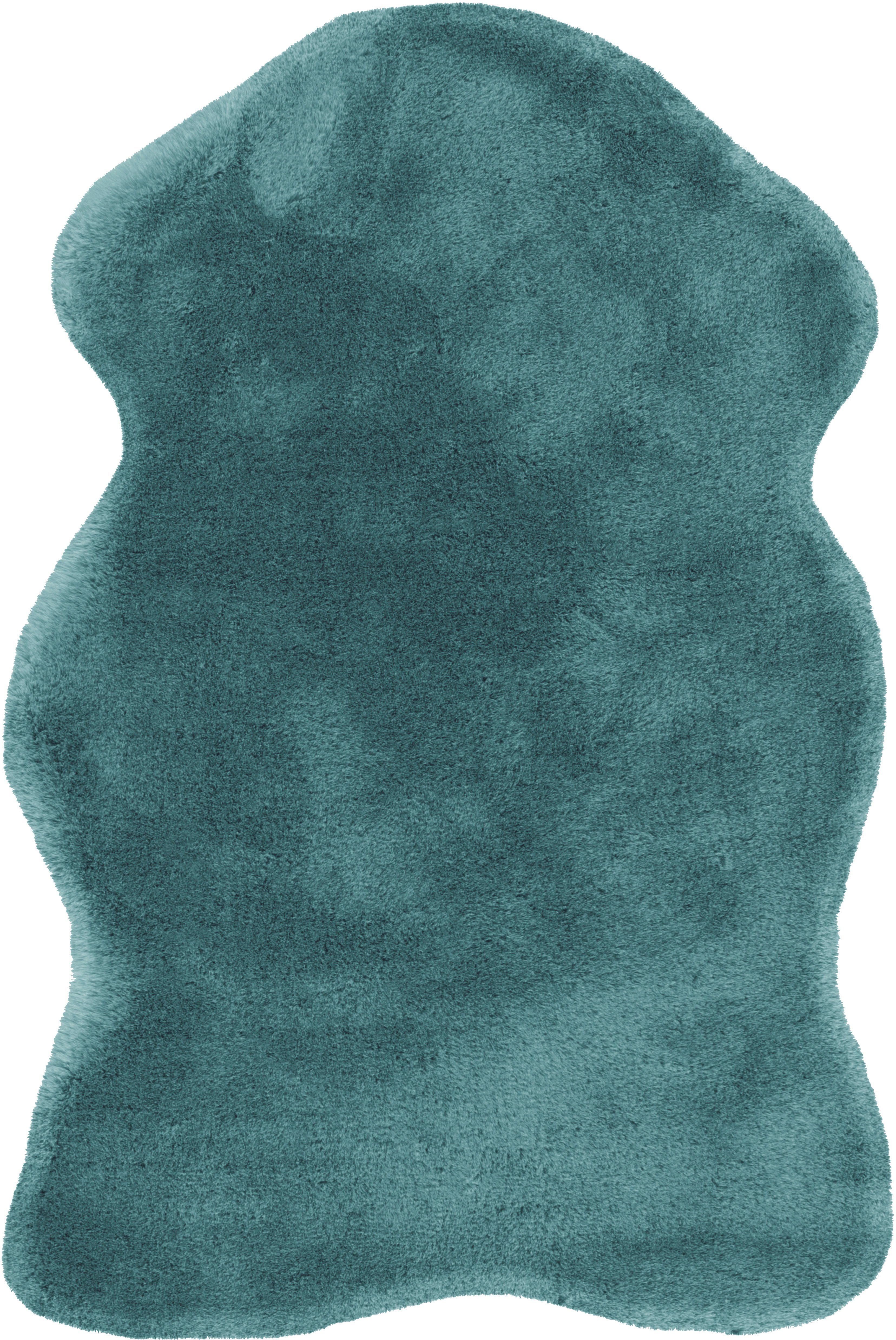 Arte Espina Fellteppich Rabbit 200, fellförmig, Höhe: 35 mm, Kunstfell, Kannichenfell Haptik, weich, Wohnzimmer alle Räume,Hochflor