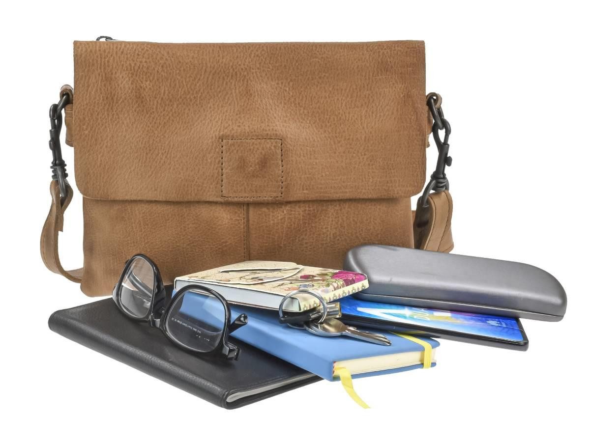 Bear Design Umhängetasche "Billy" Callisto Pelle Leder Damen Schultertasche günstig online kaufen