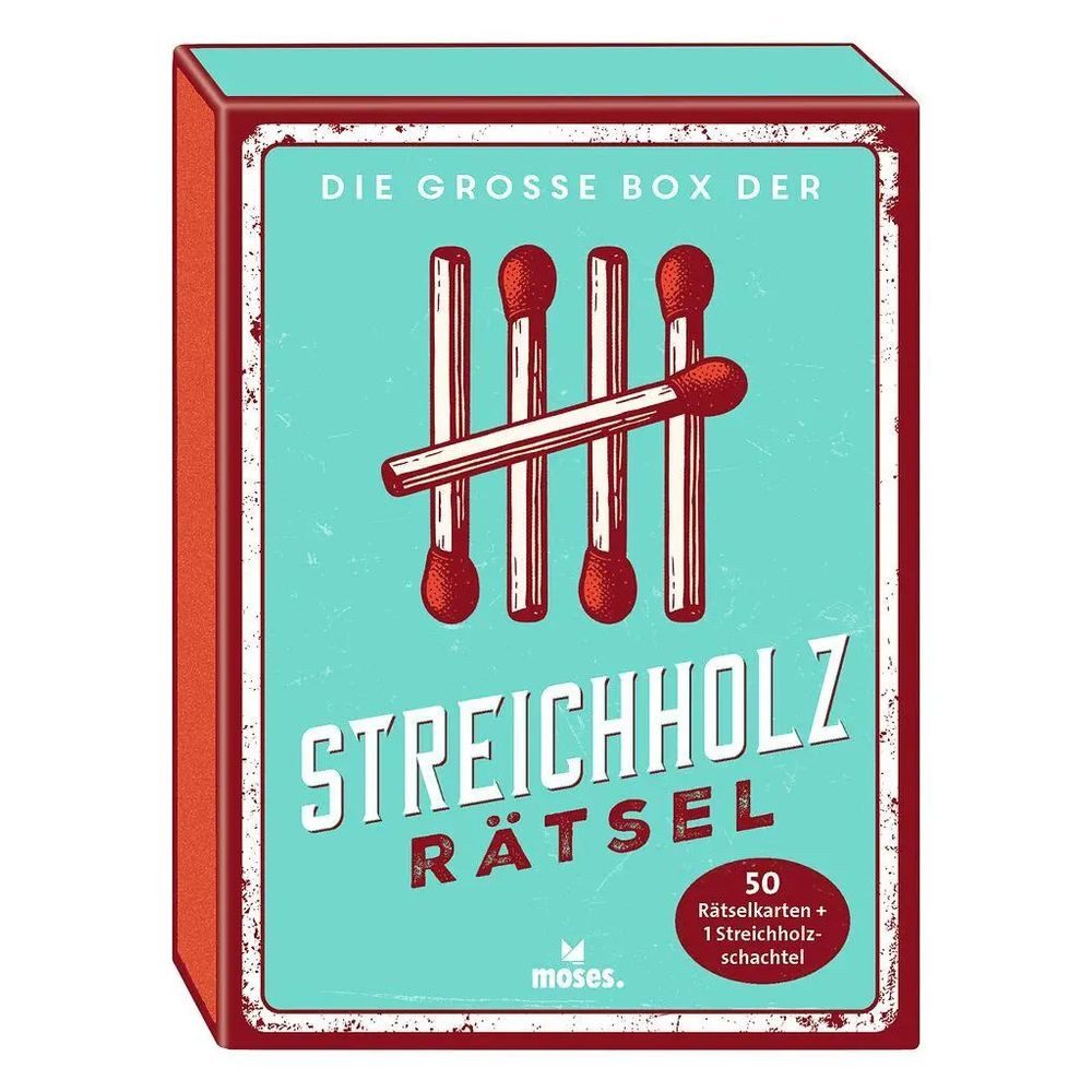 Moses. Verlag Spiel Streichholzrätsel