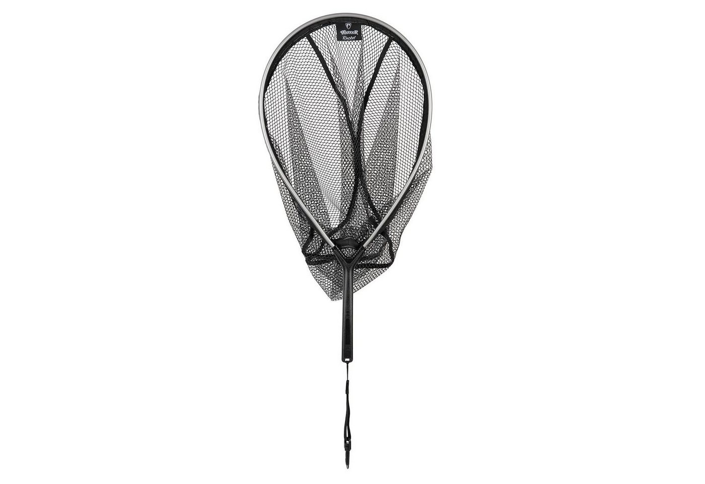 Thumbnail - Fox Rage Angelkescher Fox Rage Warrior Racket Kescher 47cm (1-St), Kurzer Griff wie bei einem Tennisschläger, Schwimmt, ...