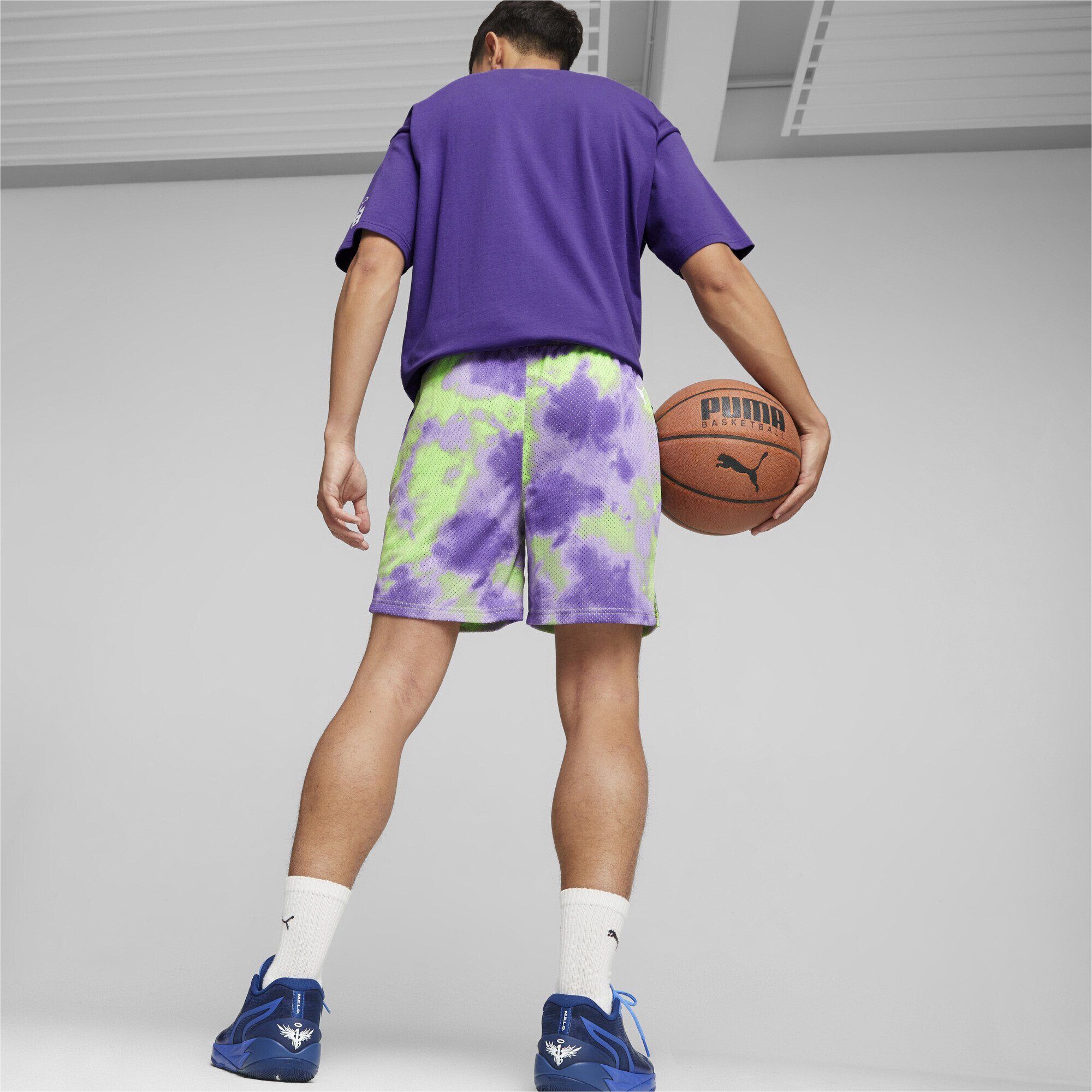 PUMA Basketballshorts Shorts Herren x MELO TOXIC