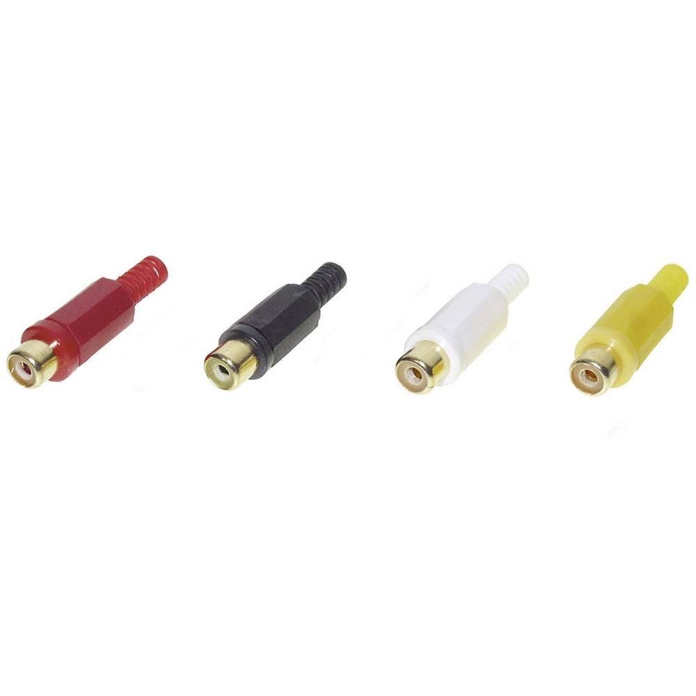 Cinch-Kupplungs-Set Audio- & Video-Adapter