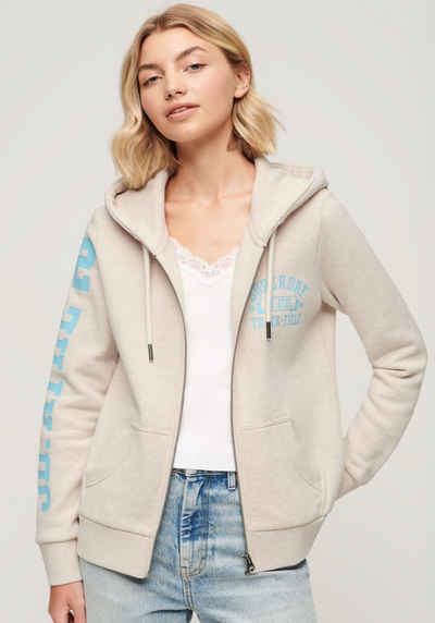 Superdry Kapuzensweatjacke SUPER ATHLETIC GRAPHIC ZIPHOOD