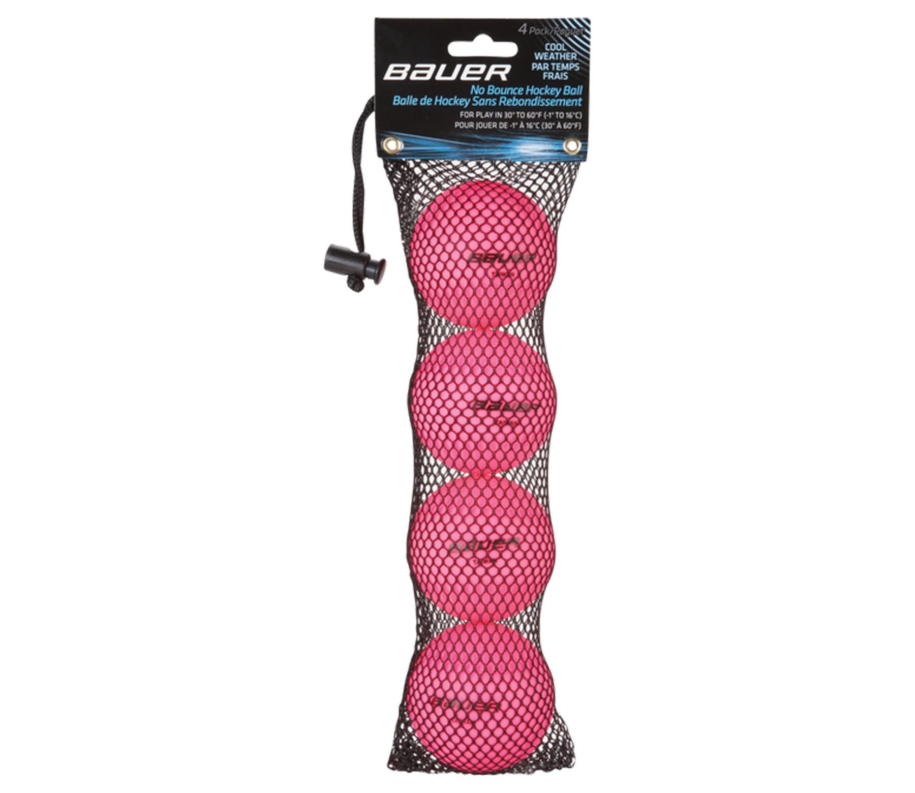 Bauer Hockeypuck Ball Bauer Cool Weather 4er-Netz