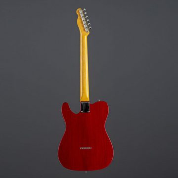 Fender E-Gitarre, American Vintage II 1963 Telecaster RW Crimson Red Transparent - E-G