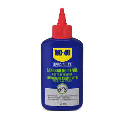 WD-40 Schmierfett SPECIALIST Fahrrad Kettenöl bei Trockenheit 100 ml, 100 ml, (1-St)