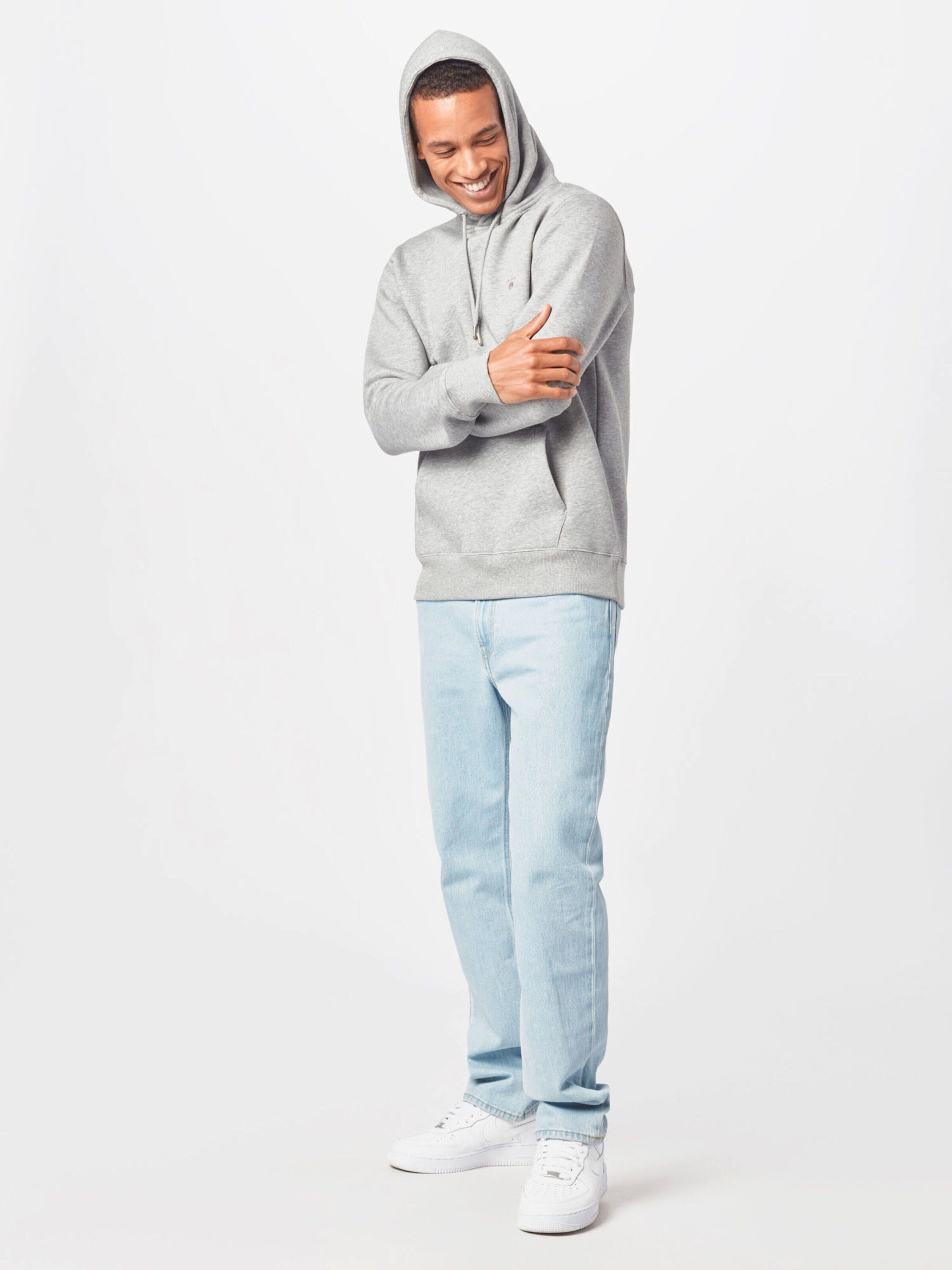 Sweatshirt (1-tlg) Gant Grau