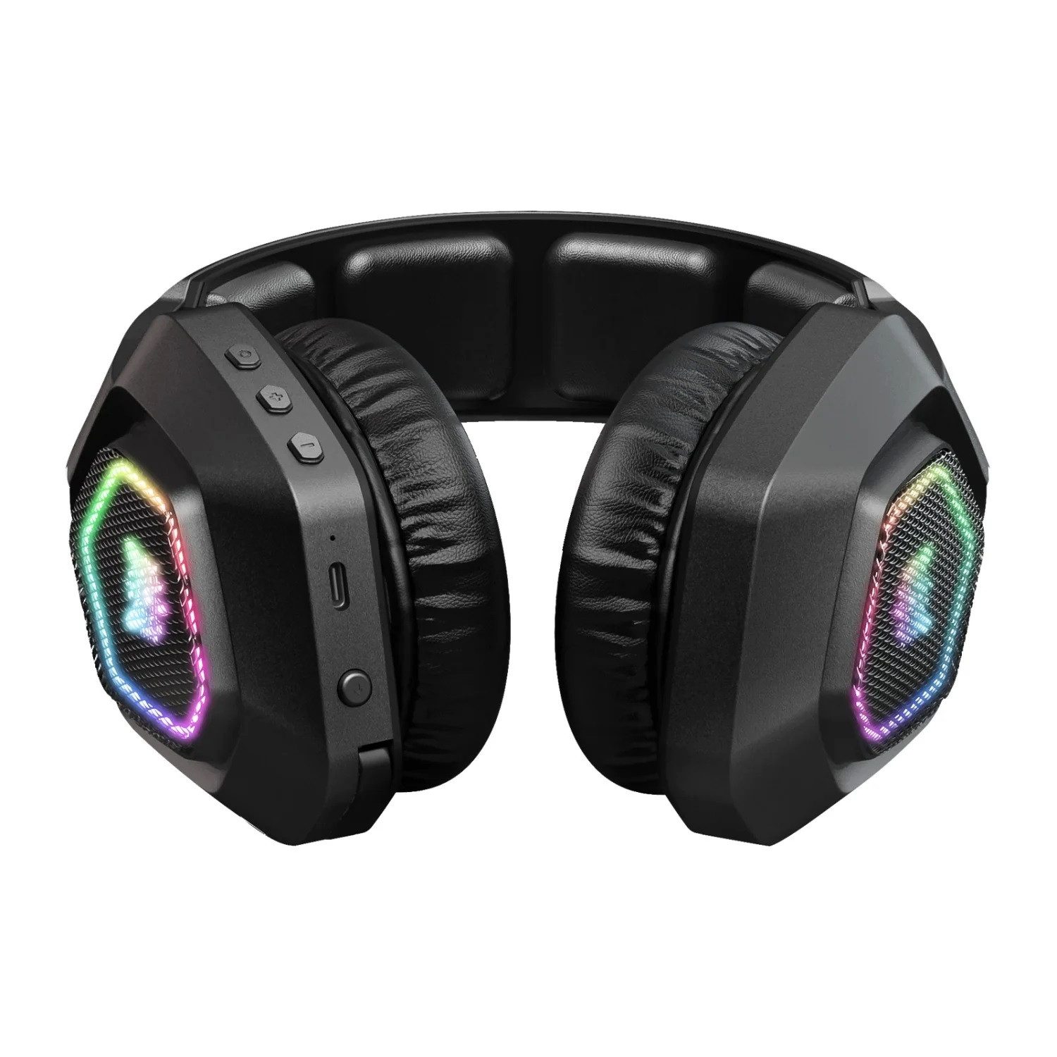 ONIKUMA ONIKUMA B100 Gaming Headset Kabellos RGB Das Kopfband Verstellbar Kopfhörer (Bluetooth, Kabelgebunden, Bluetooth)