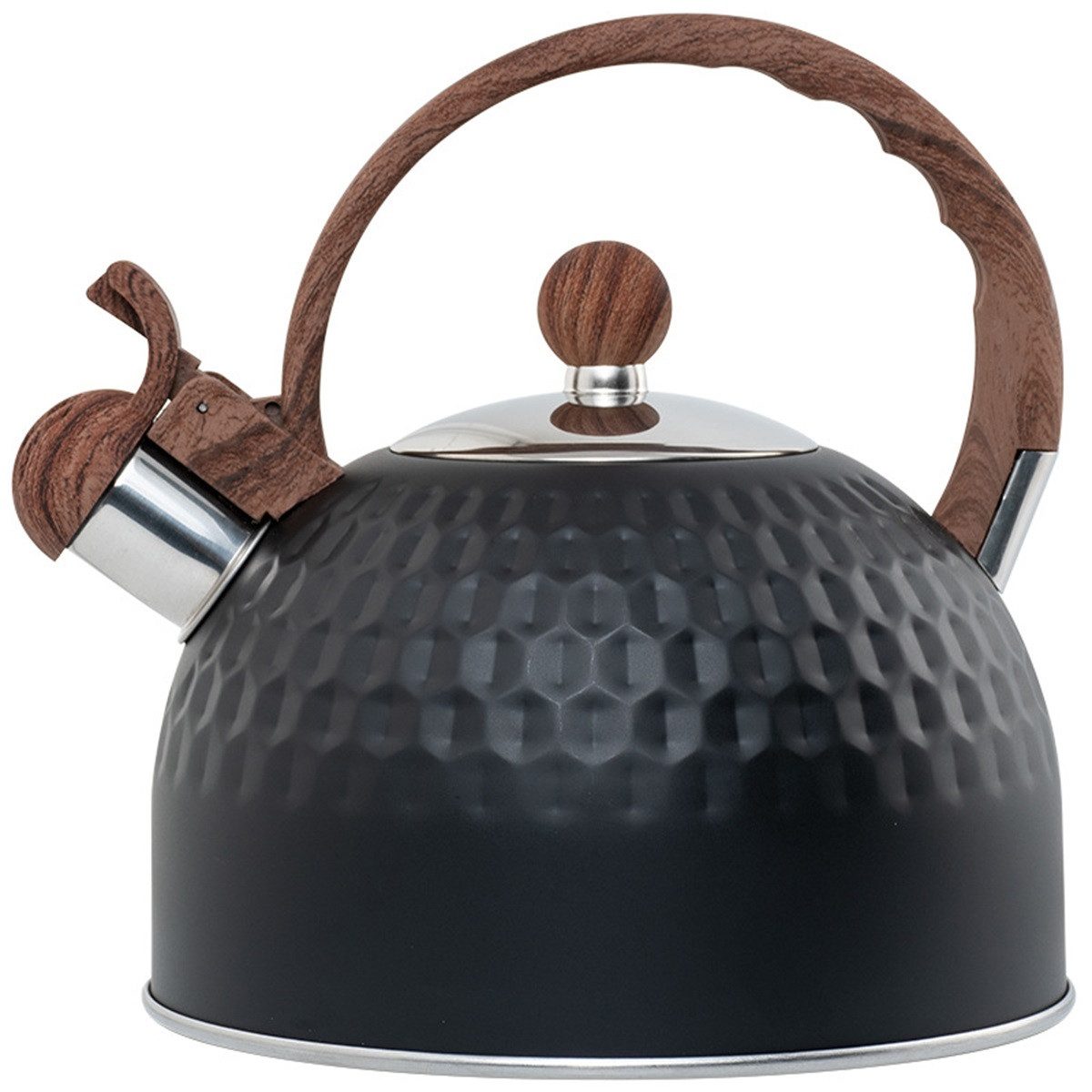 Wasserkessel Flötenkessel,2.5L Edelstahl Wasserkocher Induktion