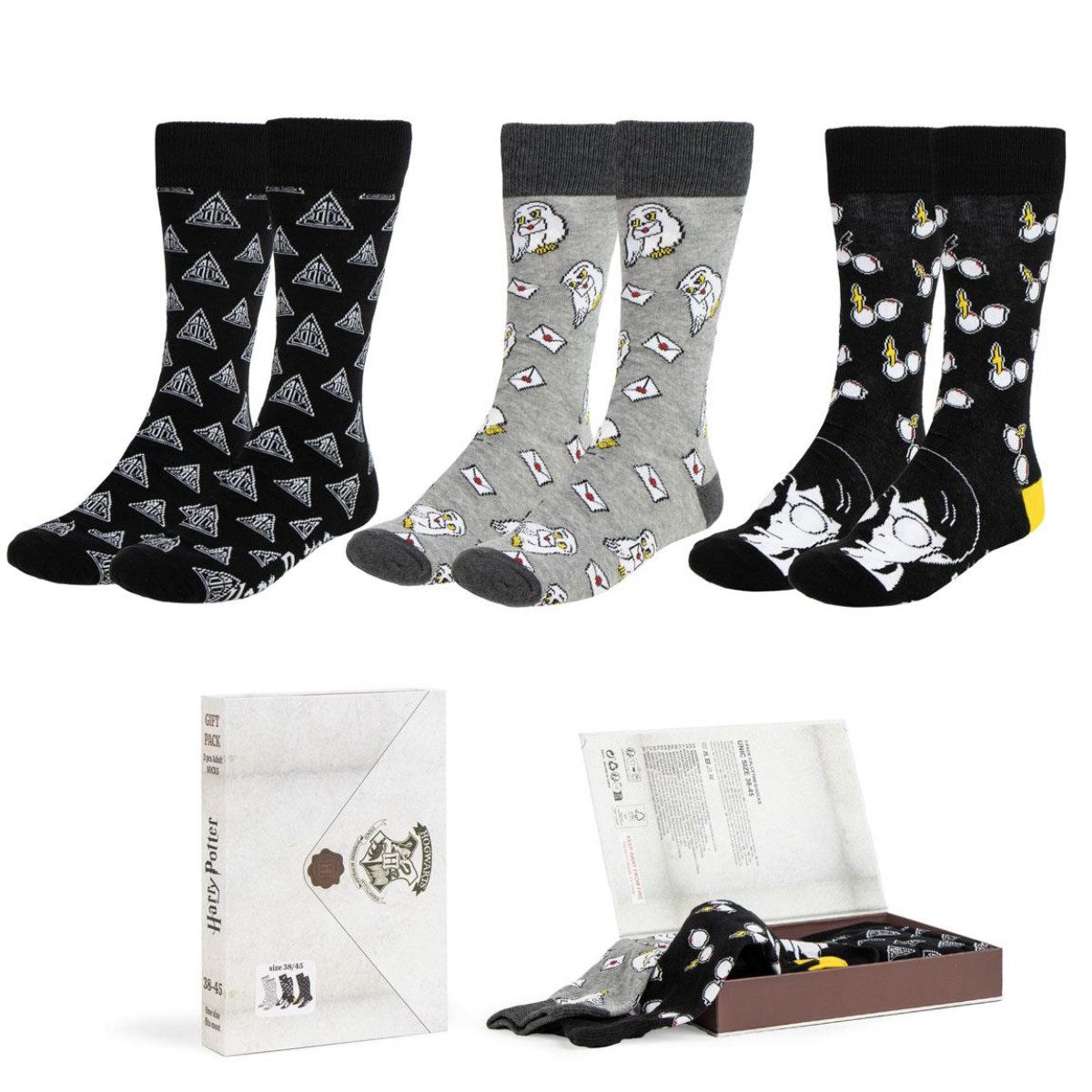 Cerda Socken Harry Potter Socken 3er günstig online kaufen