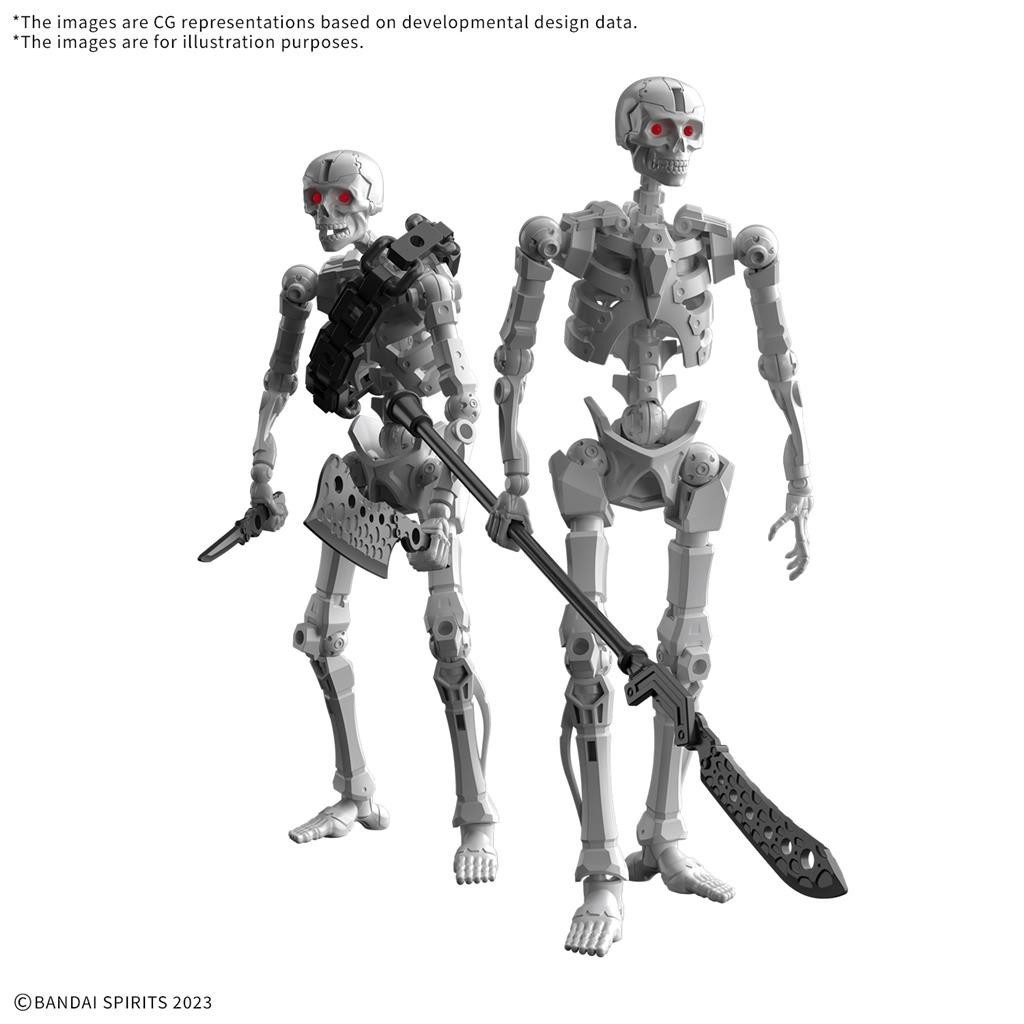 Bandai Modellbausatz 30MF Dlro Skeleton