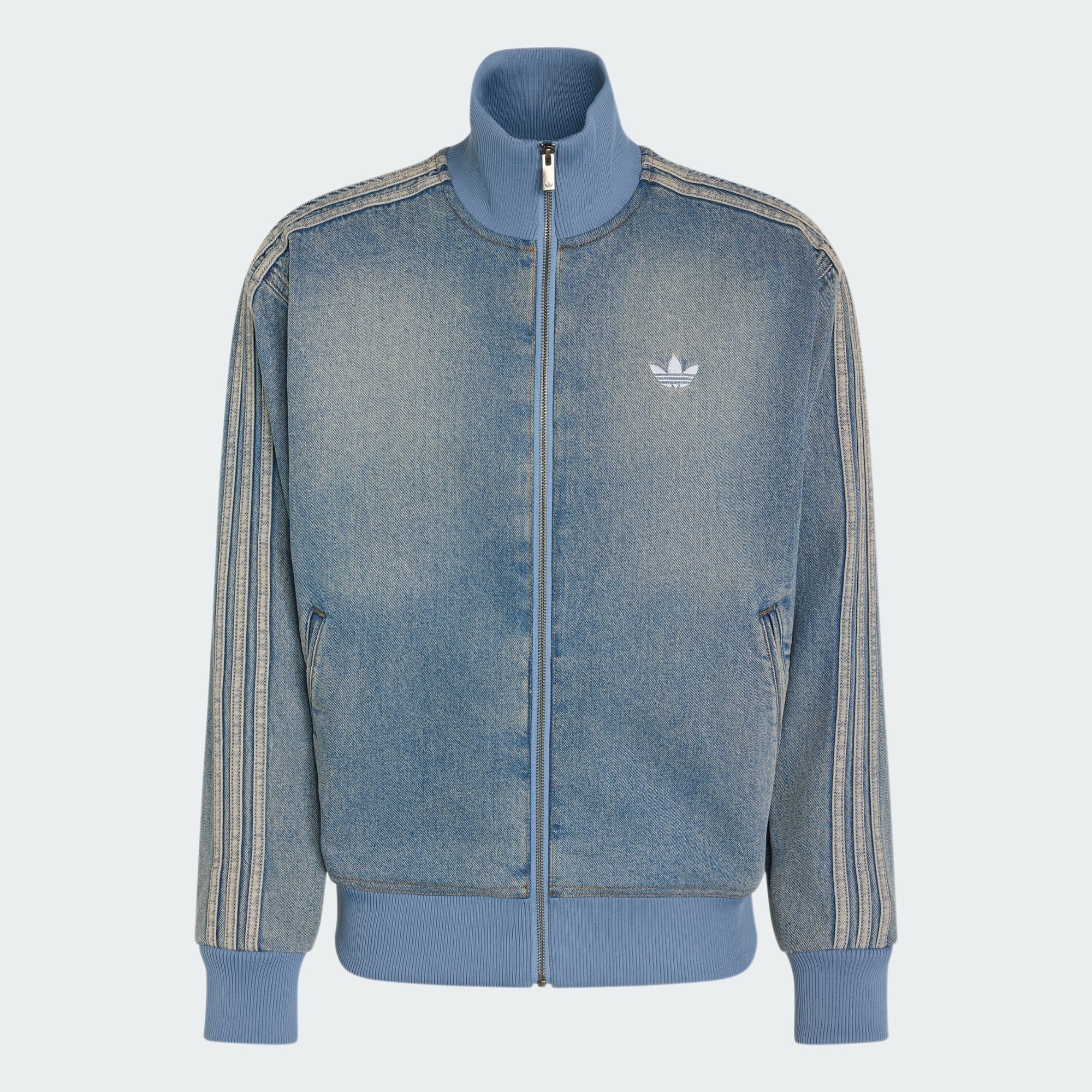 adidas Originals Jeansjacke FIREBIRD ADICOLOR DENIM TRACK TOP (1-St)