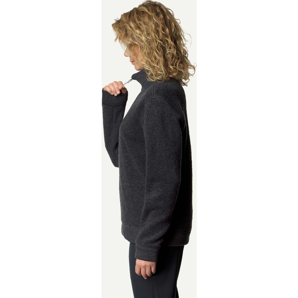 Houdini Fleecejacke W's Alto Half Zip Warmes, vielseitiges Midlayer aus Merinowolle und Tencel® für Damen