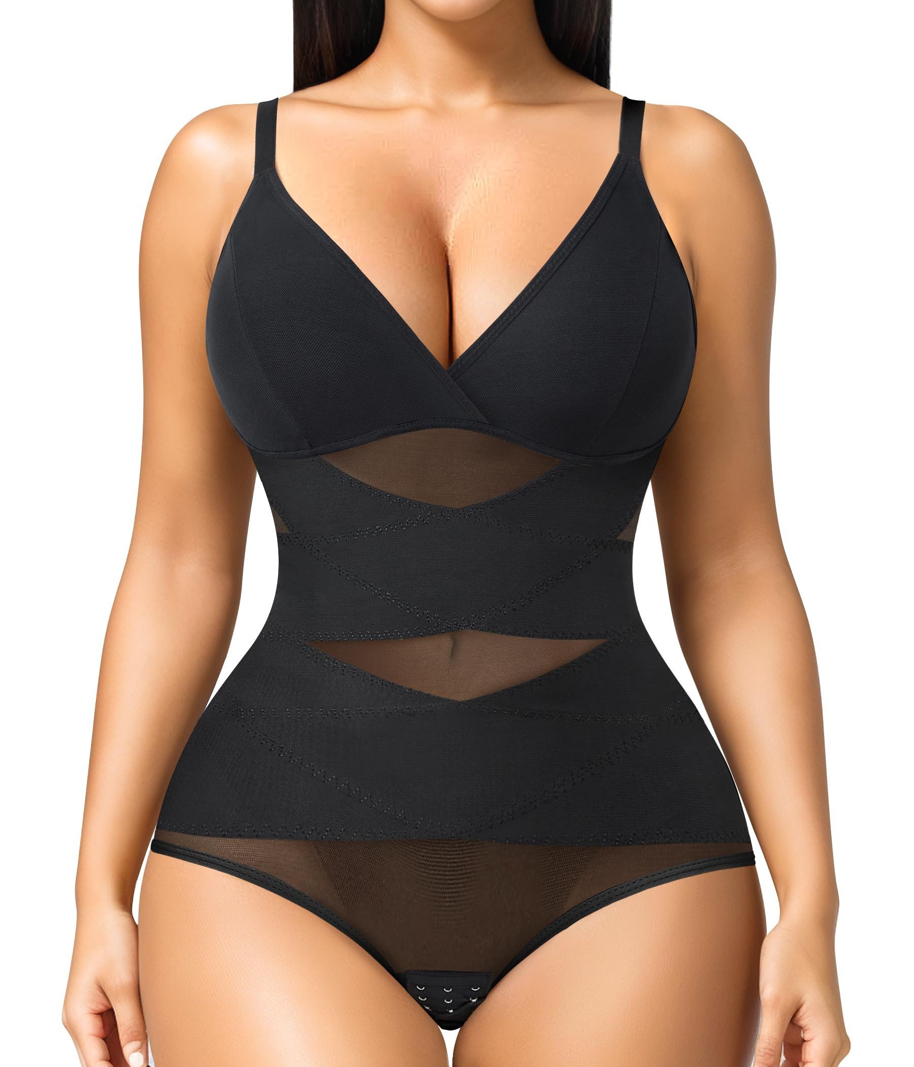 Taillenshaper Shapewear-Bodysuit für Damen, nahtlos, Body Shaper, Taillentrainer