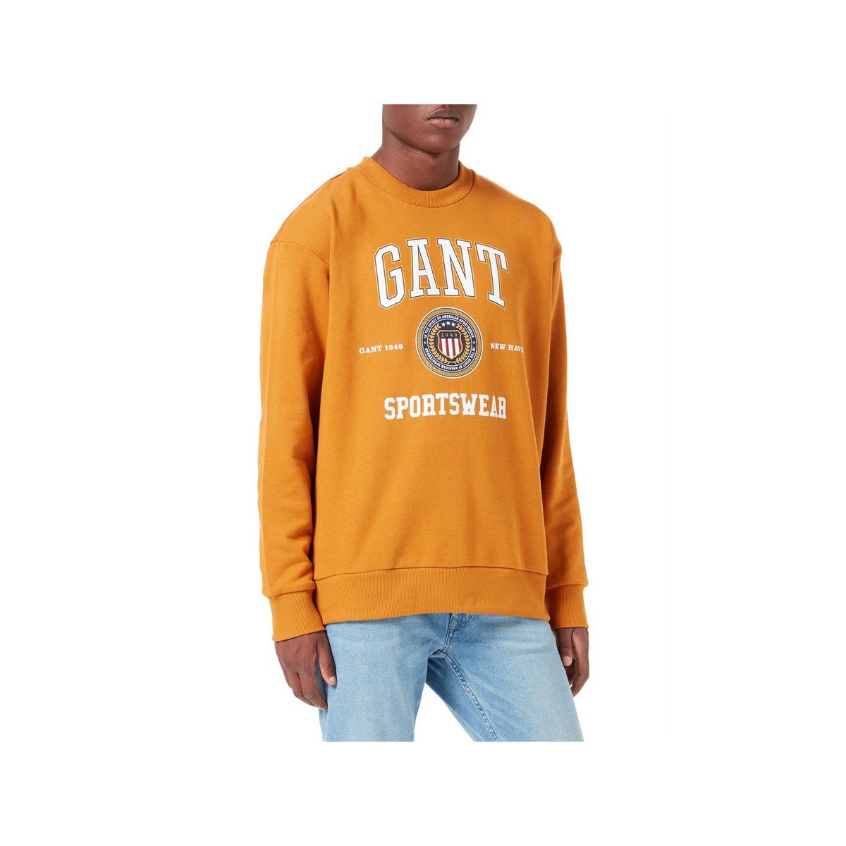 Gant Sweatshirt orange (1-tlg)