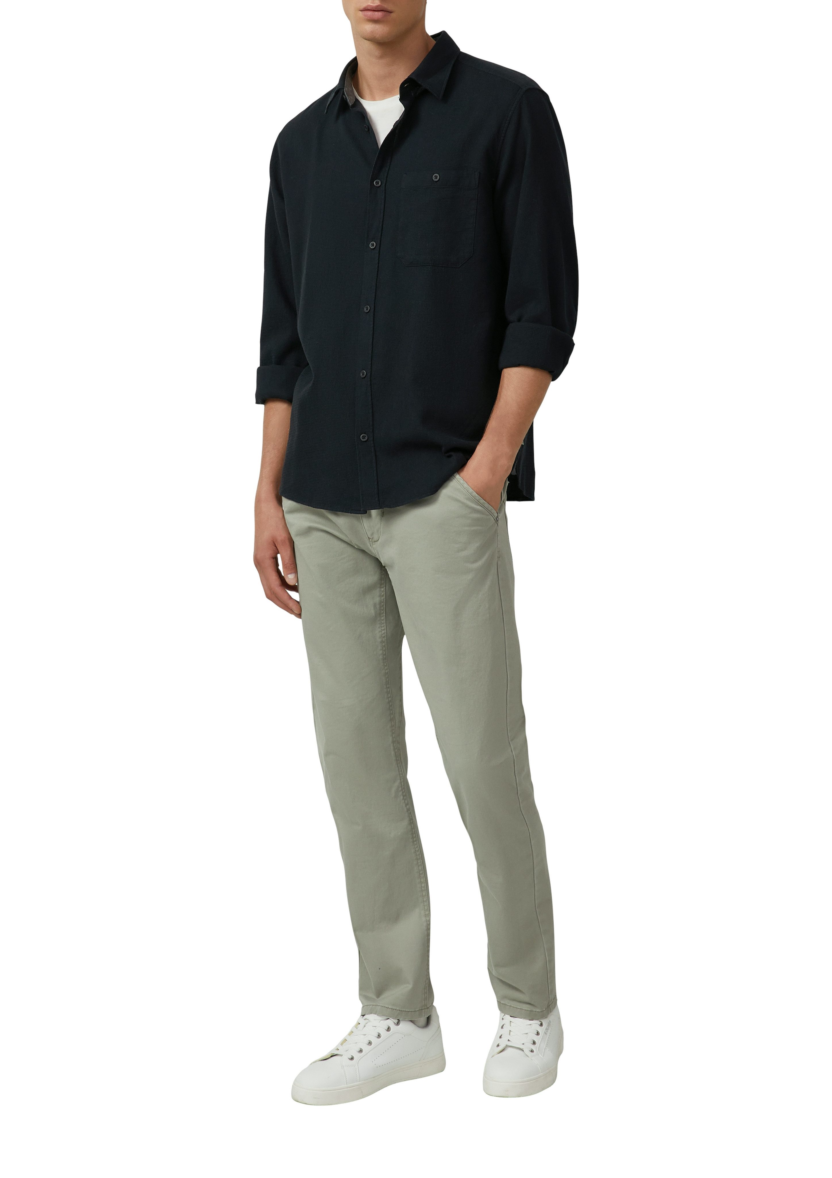 s.Oliver Langarmhemd mit Brusttasche günstig online kaufen