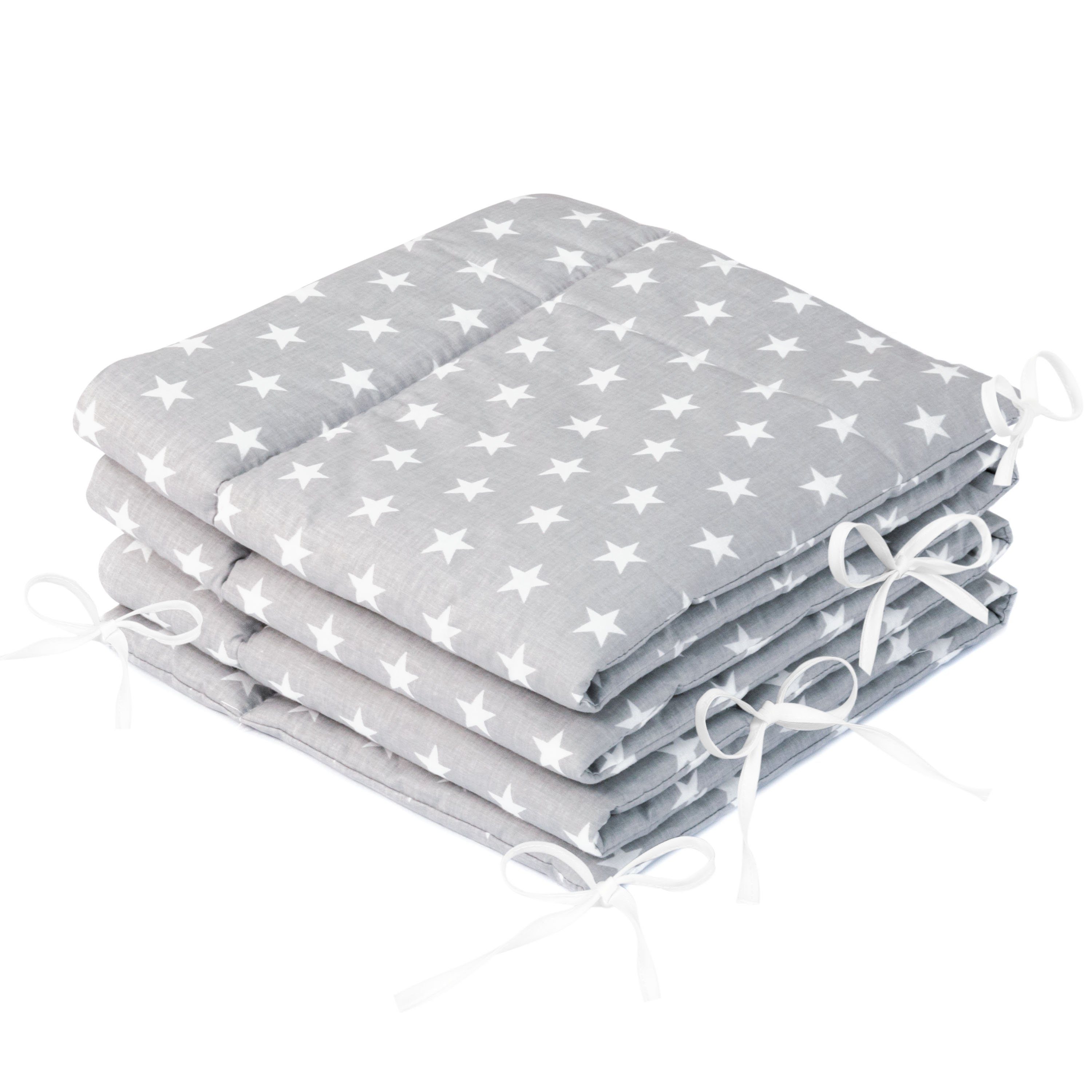 Amilian Bettnestchen Bettumrandung 210x30 cm für Kinderbett 140x70 geeignet (Kopfschutz), (Nestchen, Kantenschutz), Umrandungen