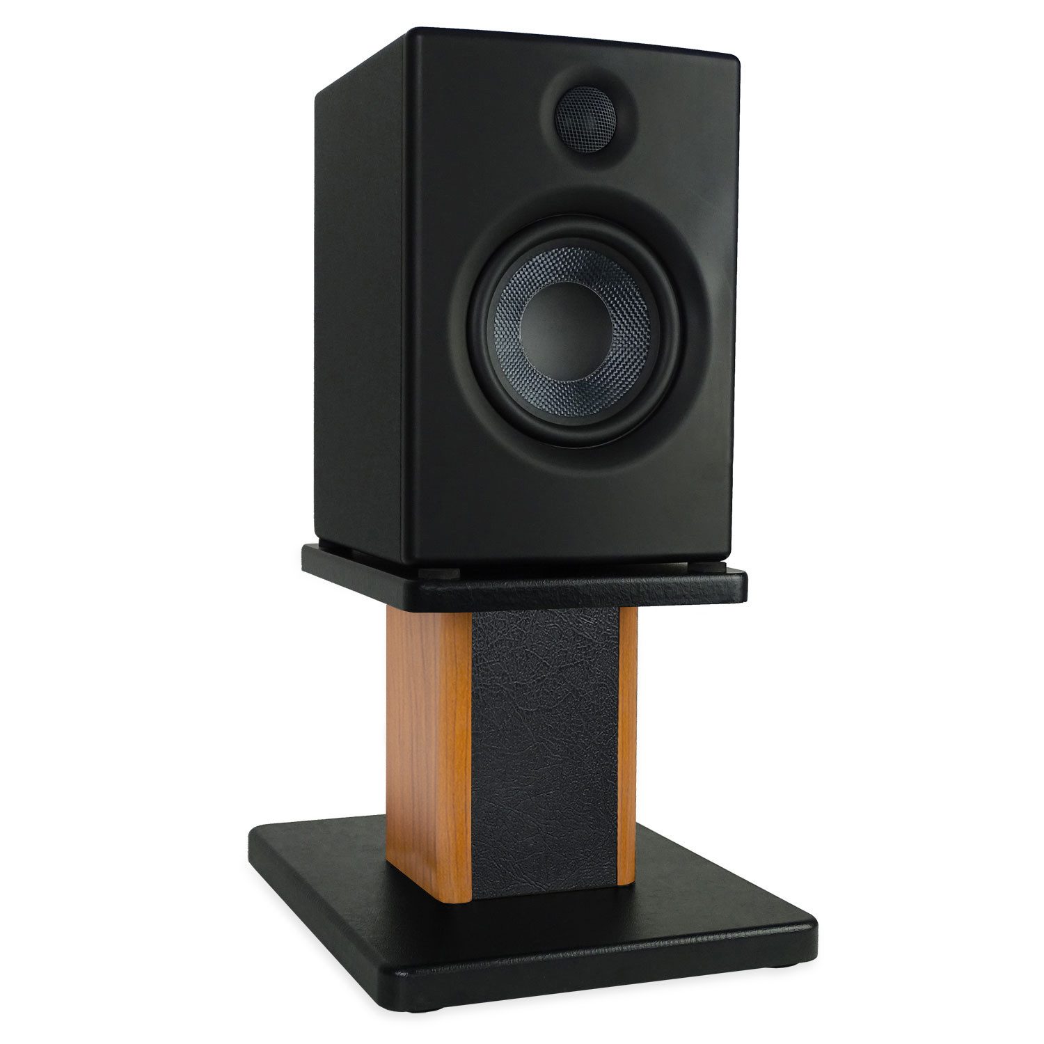 keepdrum Lautsprecherständer keepdrum Boxenständer SS041RW Tisch-Stative Palisander 1 Paar, (bis 10 Zoll, Höhe 20cm, 1 Paar)