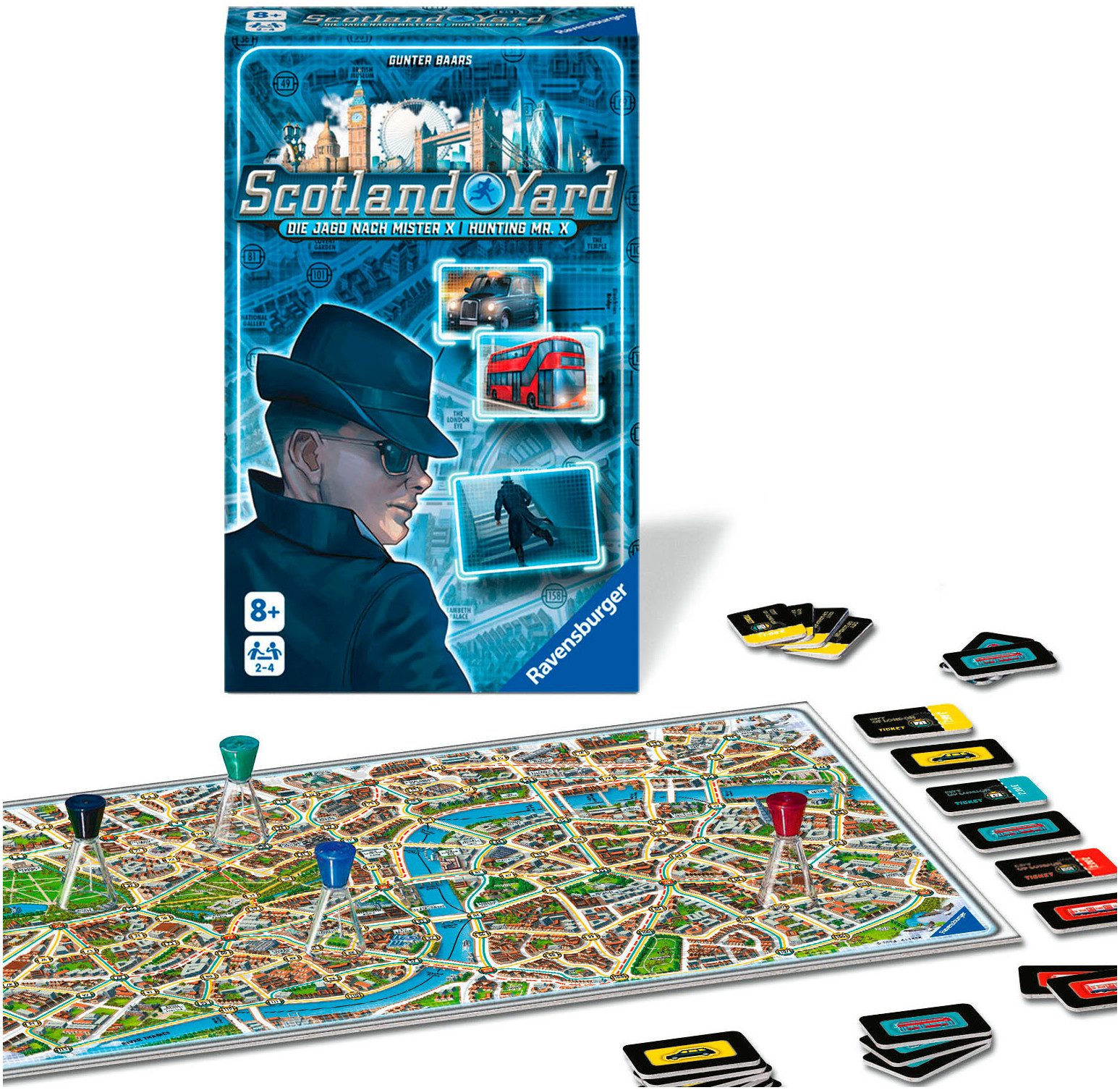 Ravensburger Spiel Scotland Yard, Made in Europe