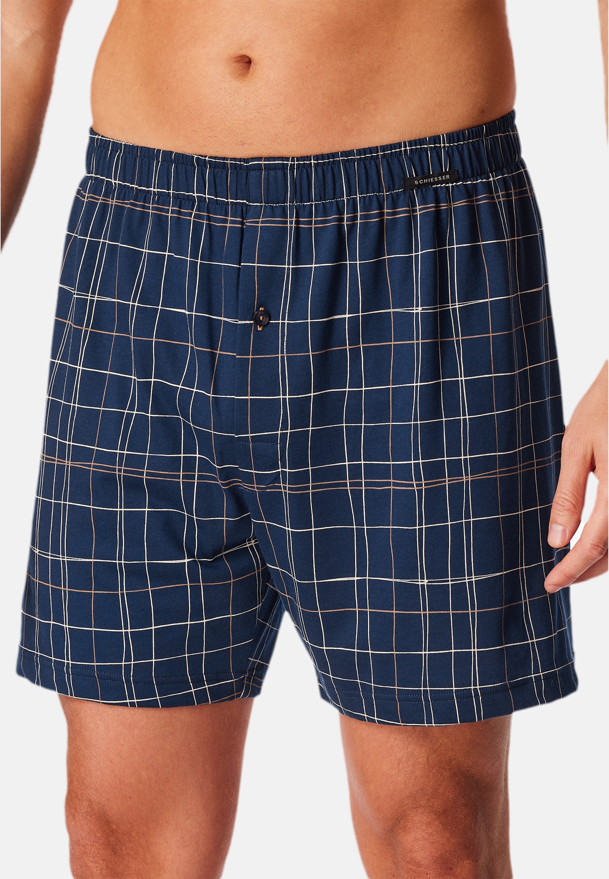 Schiesser Boxershorts 4er Pack Single Jersey günstig online kaufen