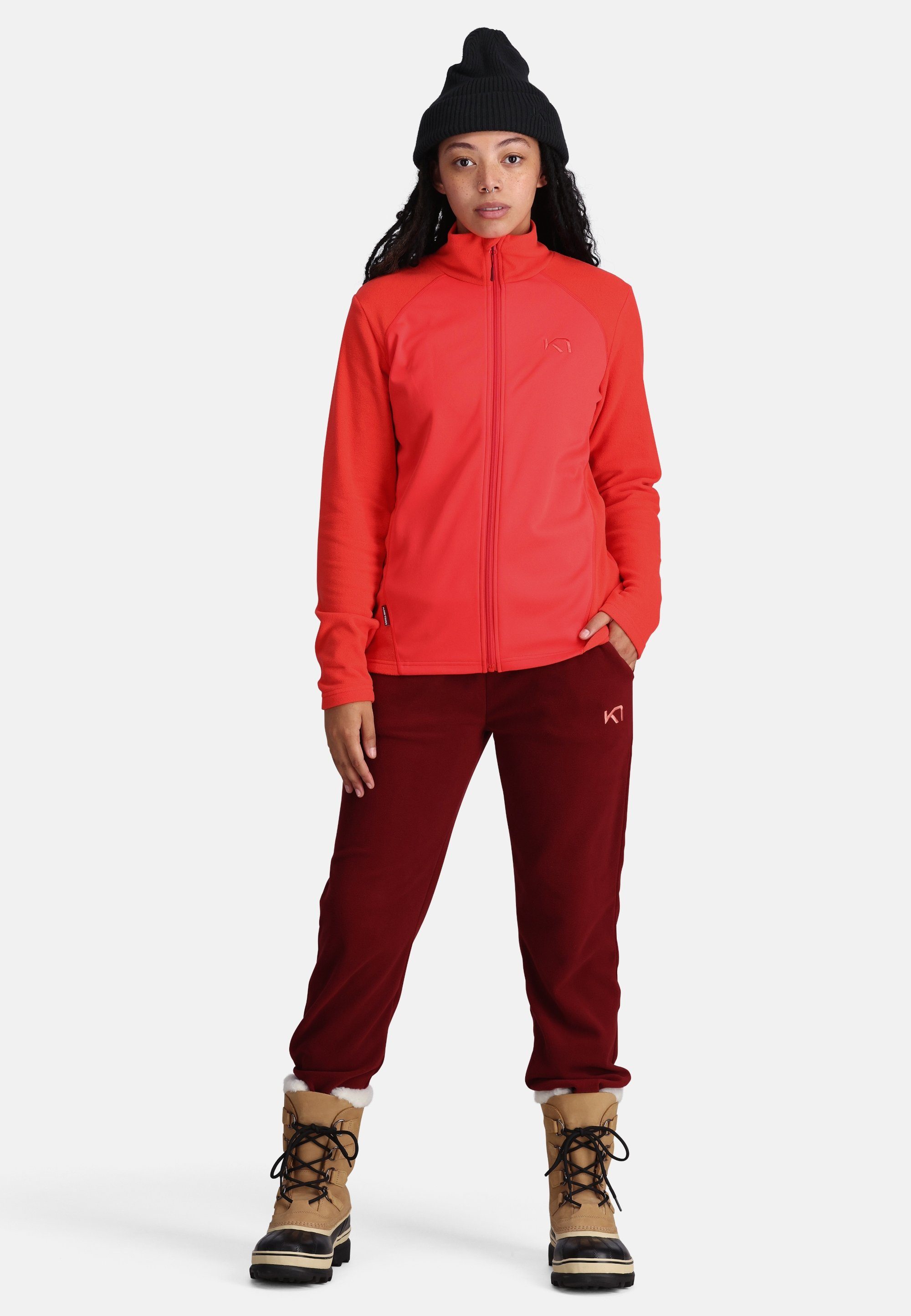 Kari Traa Fleecejacke Kari mit funktionalem 4-Wege-Stretch