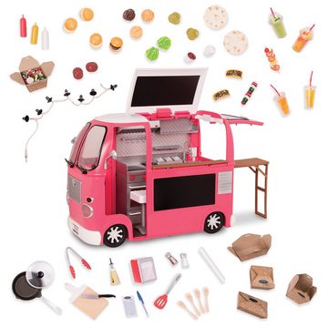 Our Generation Puppen Accessoires-Set Food Truck pink