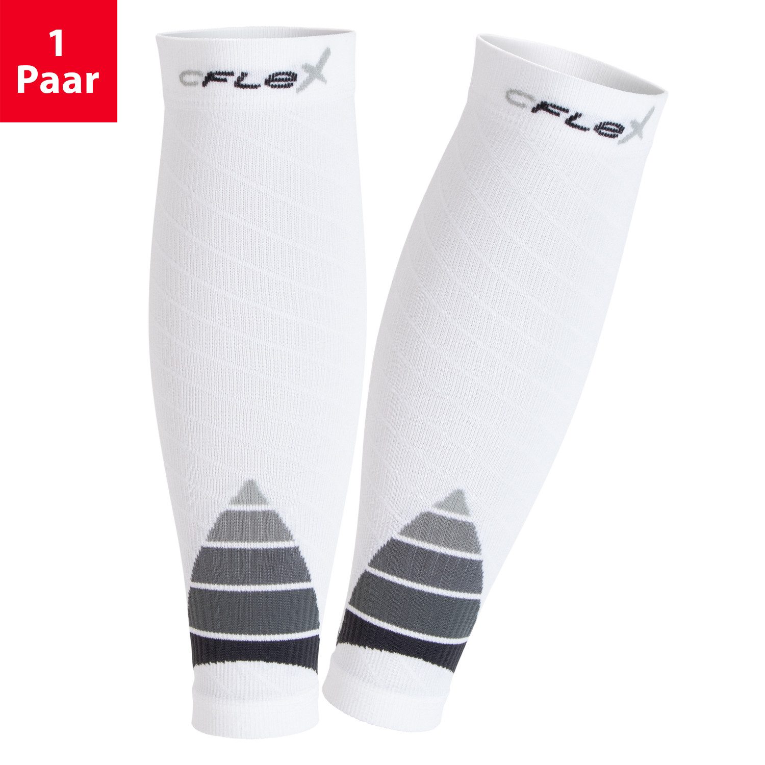 CFLEX Stütz-Stulpen Sport Running Stulpen mit Kompression (1 Paar oder 2 Paar)