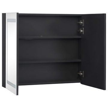 vidaXL Badezimmerspiegelschrank LED-Spiegelschrank fürs Bad 80x12,2x68 cm