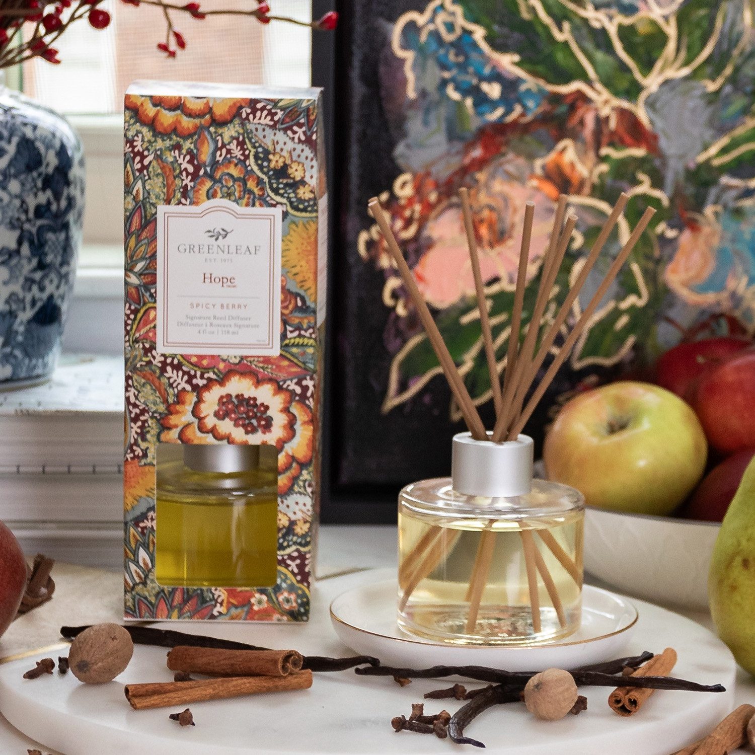 Greenleaf Raumduft Hope 118 ml (1-St), Greenleaf – Aromatischer Reed Diffuser