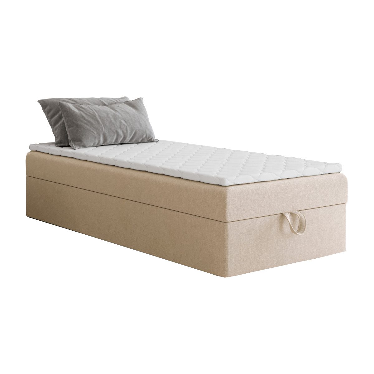 Godre Boxspringbett mit Bettkasten MIRA Mini günstig online kaufen