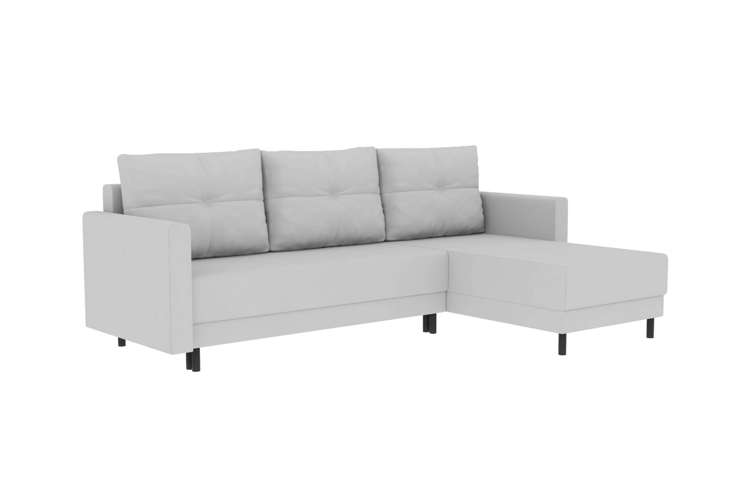 Stylefy Ecksofa Paloma, L-Form, Eckcouch, Modern mit Design Bettkasten, Sitzkomfort, Bettfunktion, mit Sofa