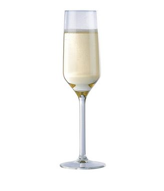 Bubble-Store Sektglas Gläserset 6 Stück, Trento Glas, Sektglas, Champagnerglas