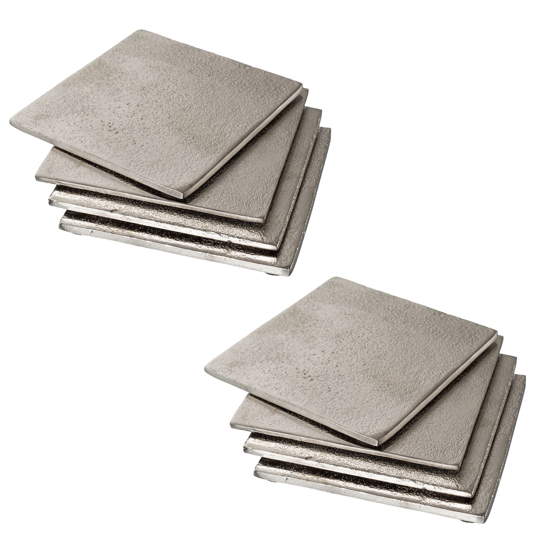 Creativ home Getränkeuntersetzer Untersetzer, 8-tlg., im modernen Design