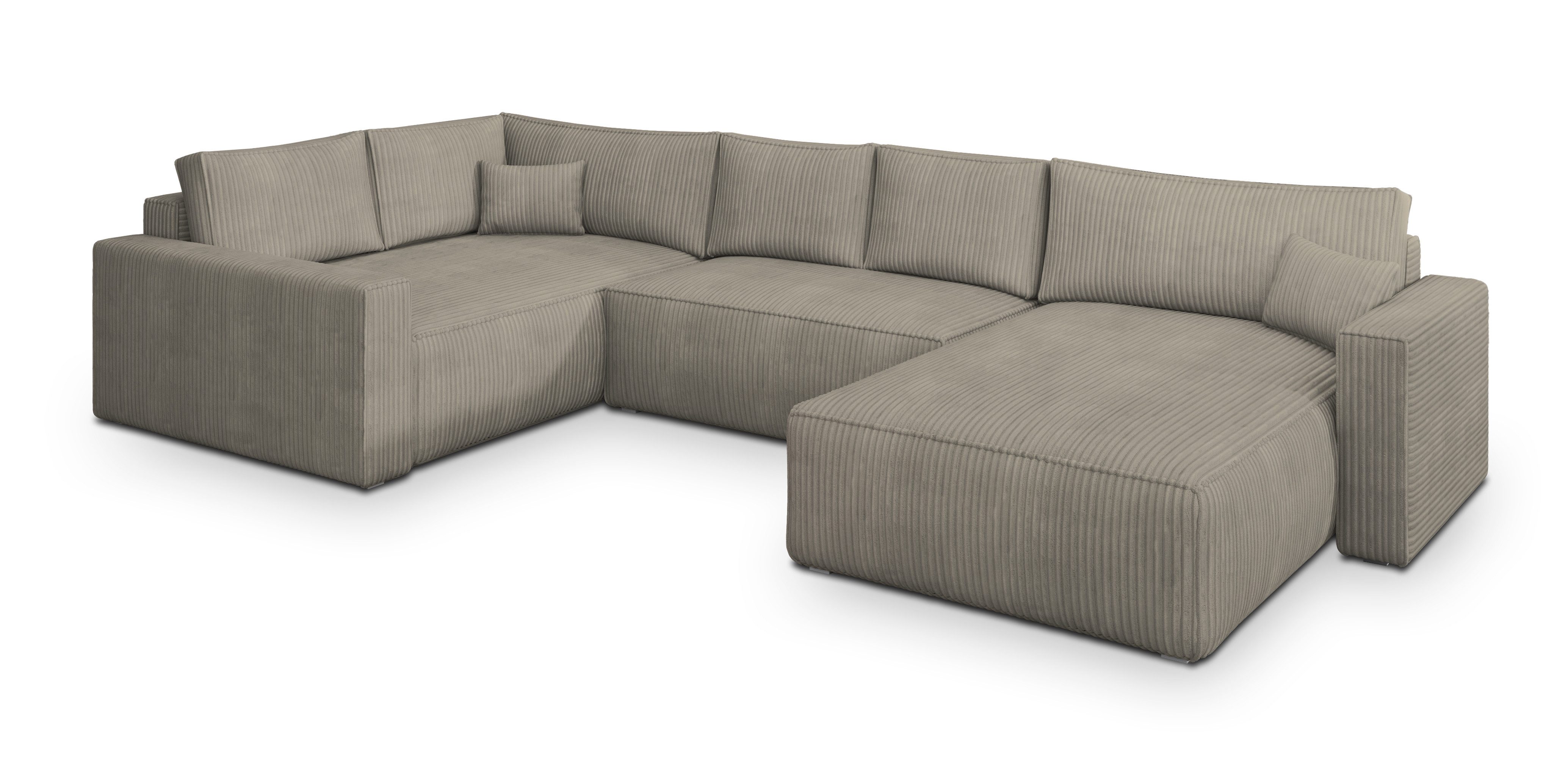 Masseno Ecksofa VELAMI mit Schlaffunktion U-Form, günstig online kaufen