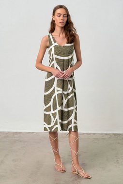 Vamp Strandkleid (Set, 1-tlg., Set) exquisites Damen Strandkleid 110cm Sommerkleid geometrische Form