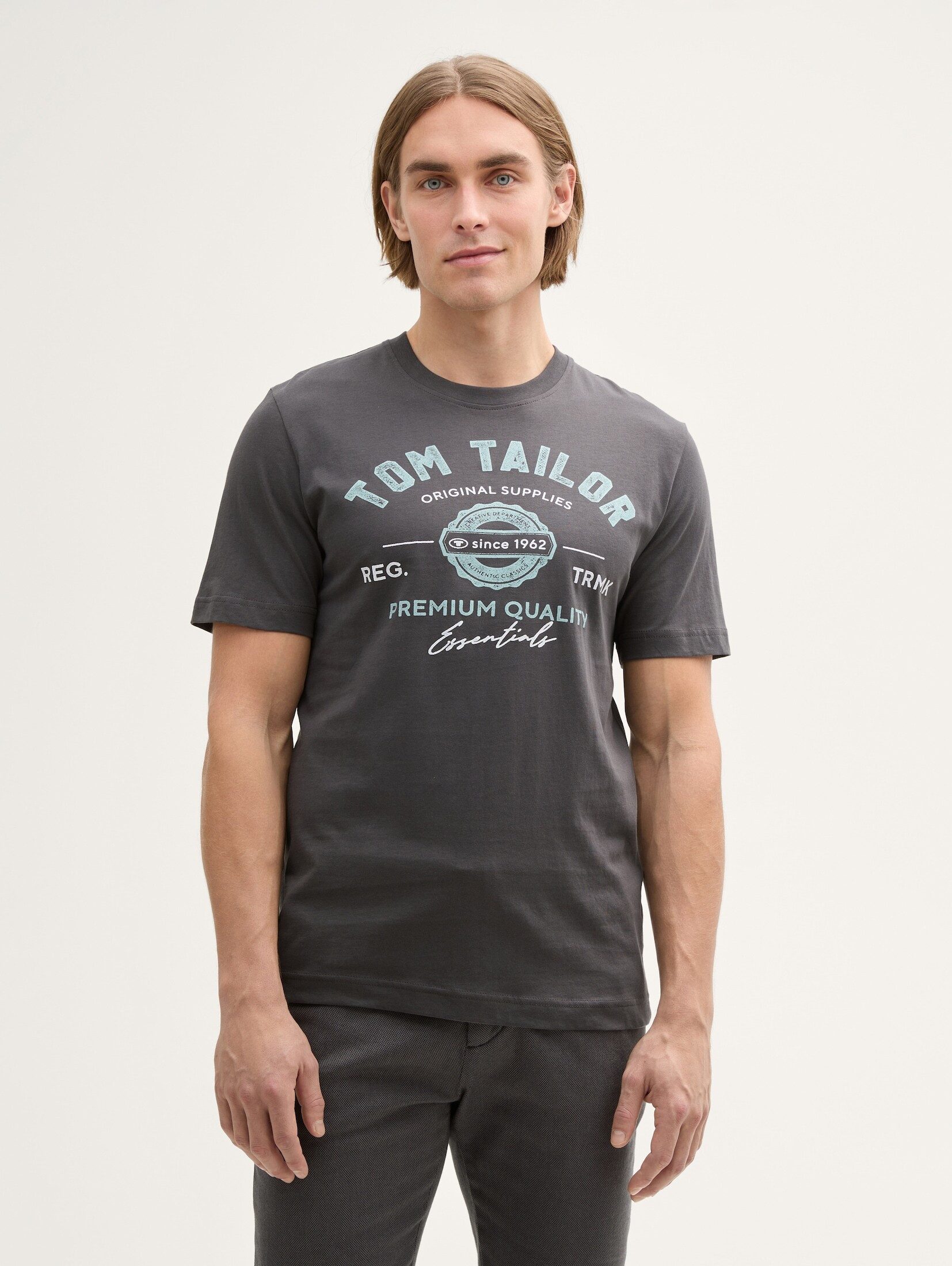 TOM TAILOR T-Shirt T-Shirt mit Logo-Print günstig online kaufen