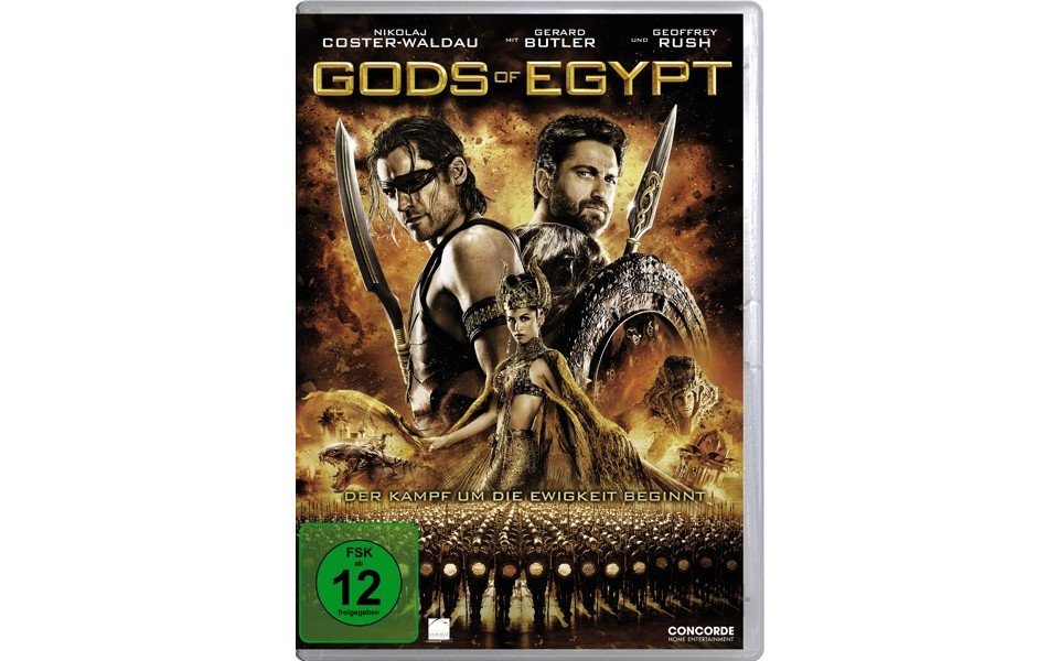 Concorde Home DVD Gods Of Egypt