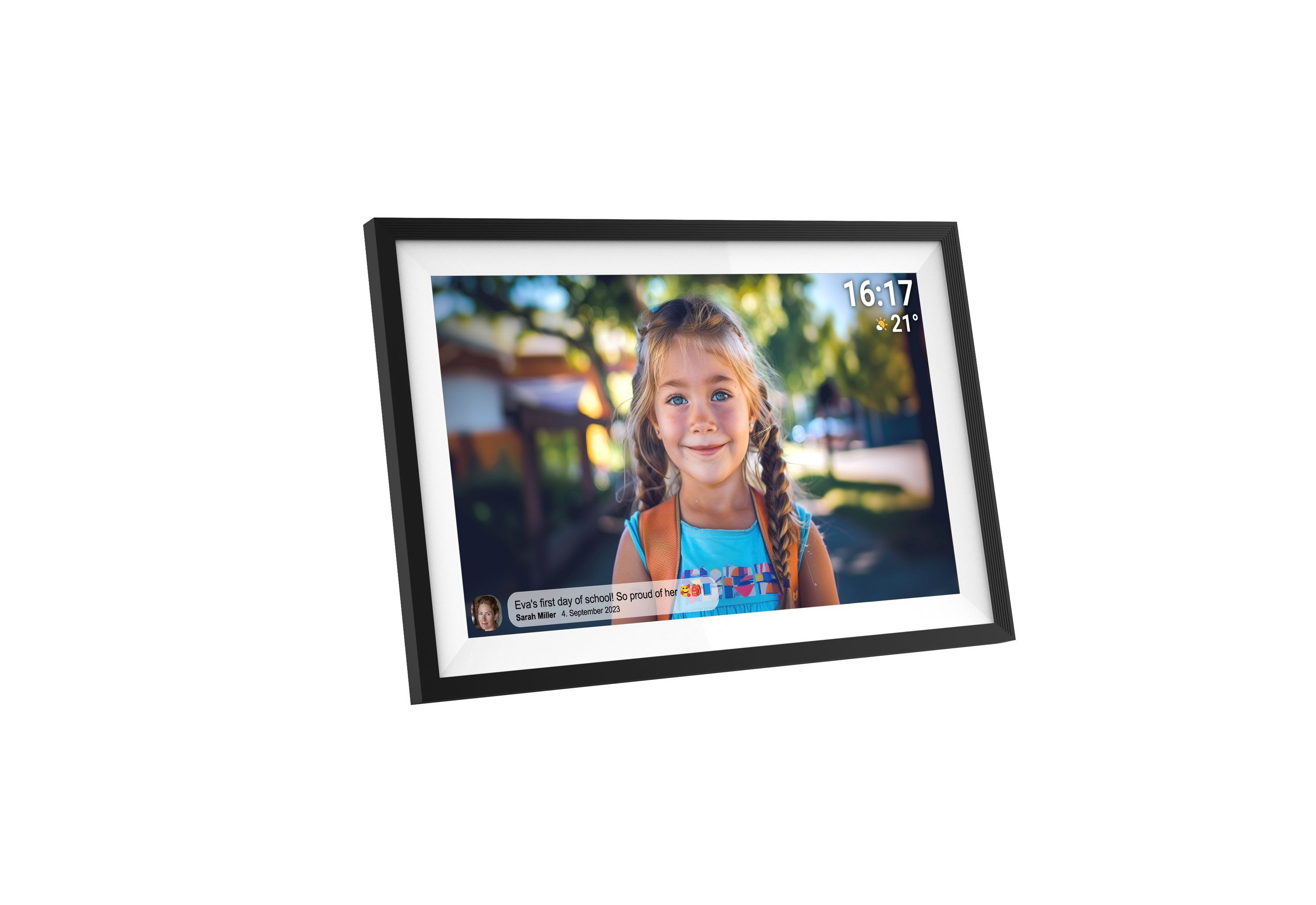 Denver PFF-1516 Digitaler Bilderrahmen (39.6 cm/15.6 ", 16 GB)