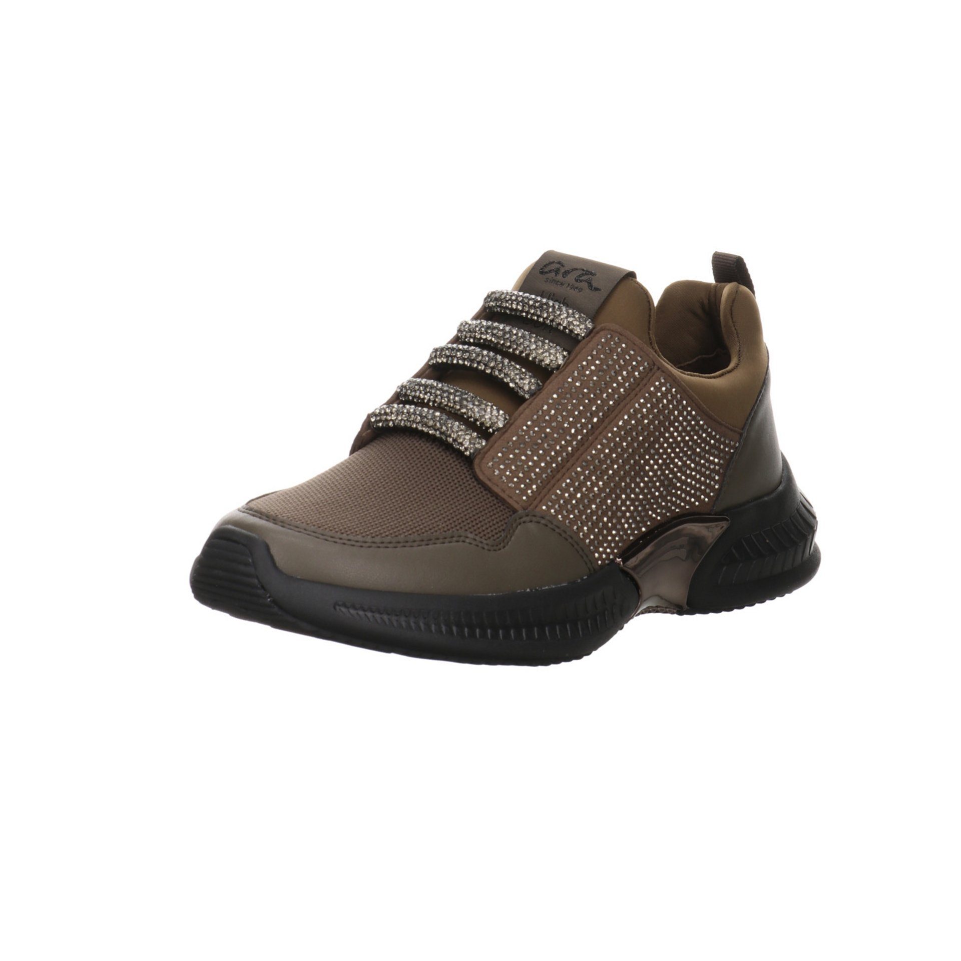 Ara Damen Sneaker Schuhe Athen Sneaker Sneaker Leder-/Textilkombination grau 046965